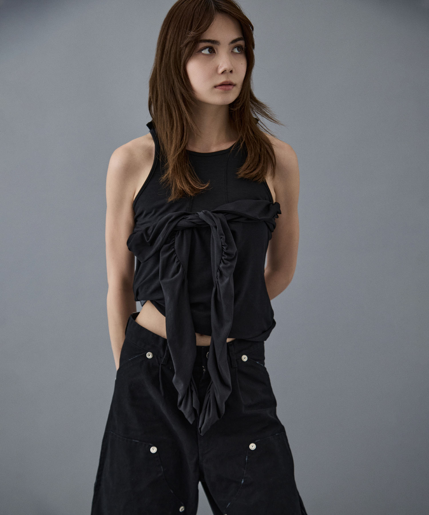 layered long sleeve top CONZ