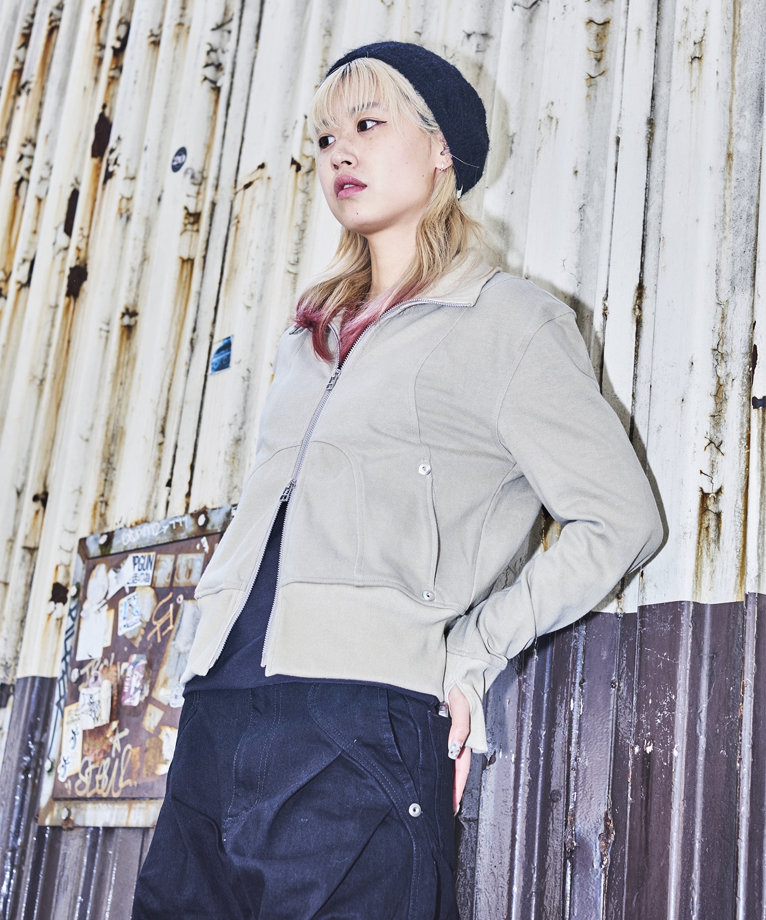 doublezip compact top CONZ