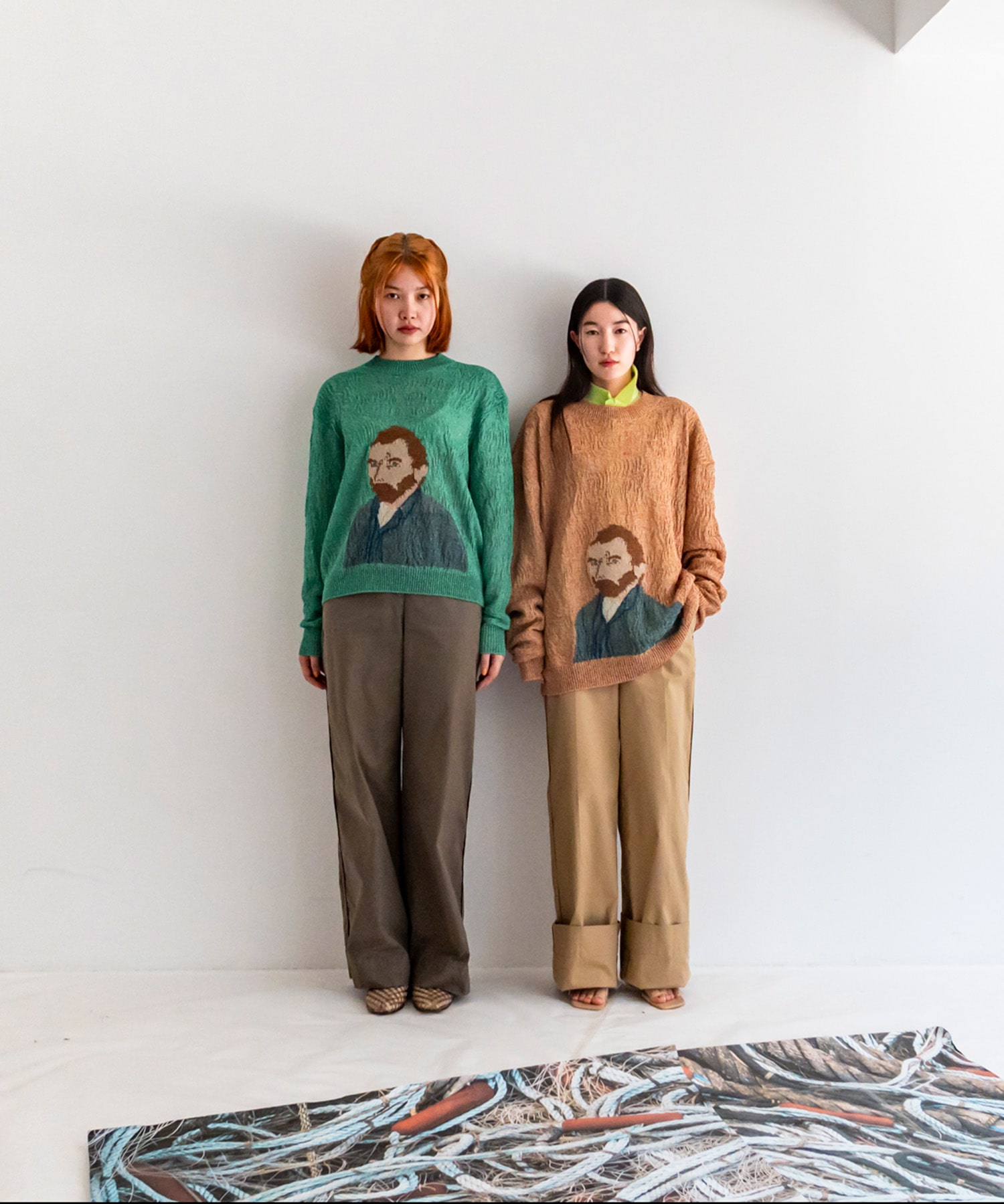 Wavy Linen Van Gogh Kota Gushiken