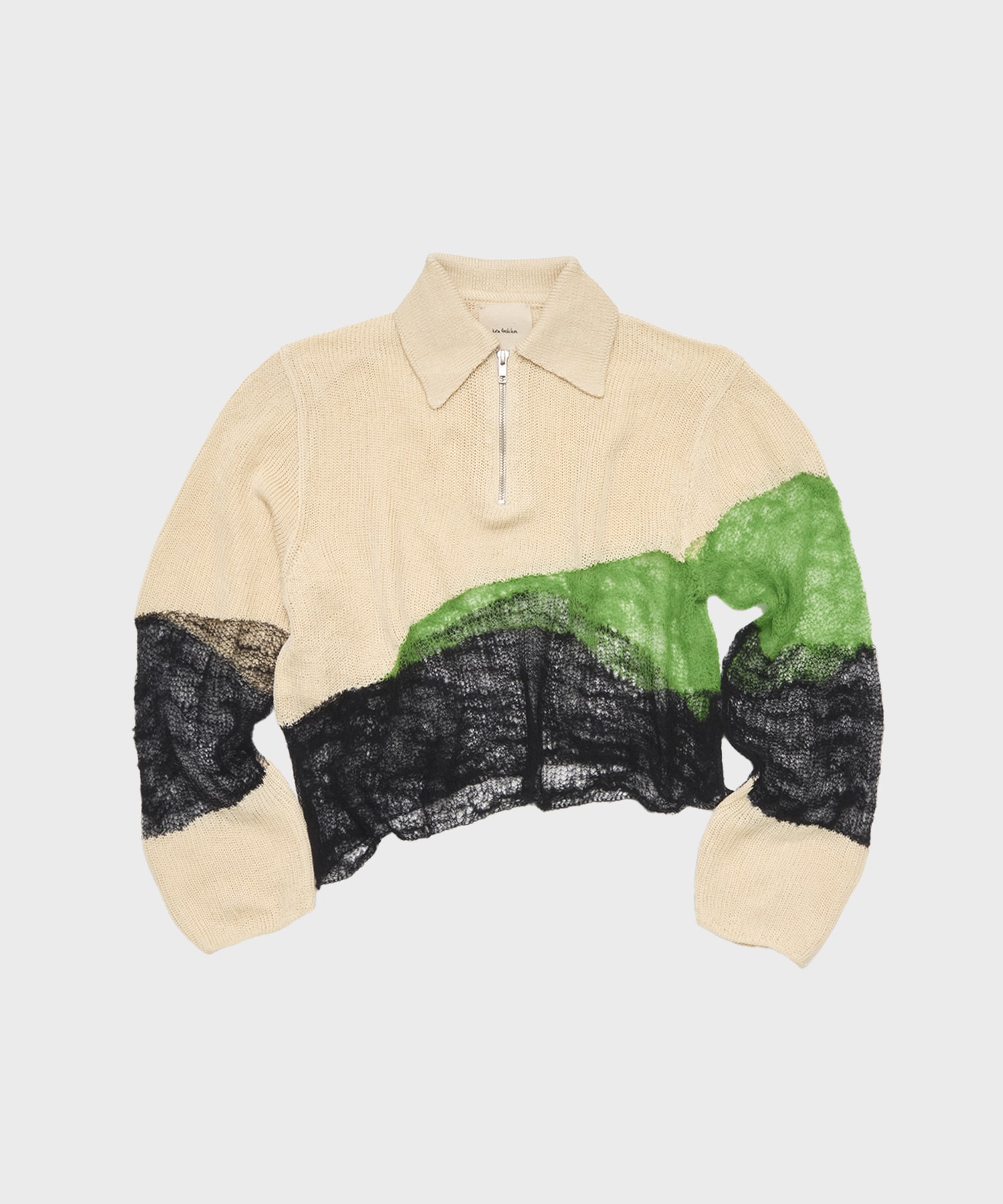 Solid & Fluid Zip-up Knit Kota Gushiken