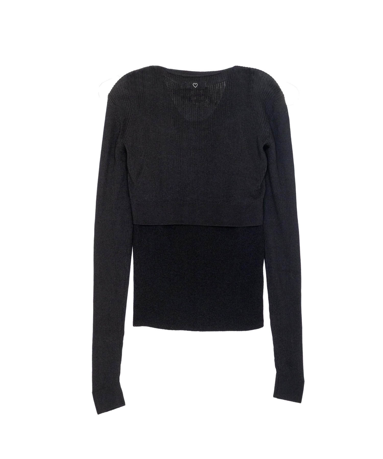 Layered Rib Knit BASICKS