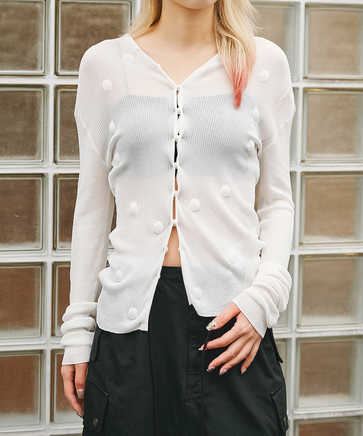 snap orbit cardigan mukcyen