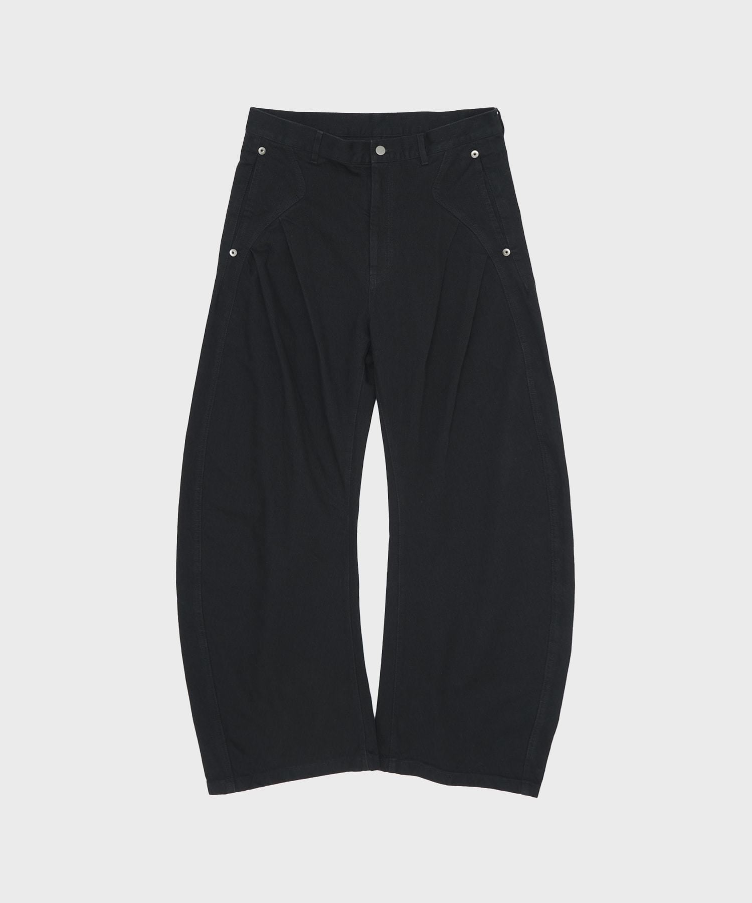 all black curve denim CONZ