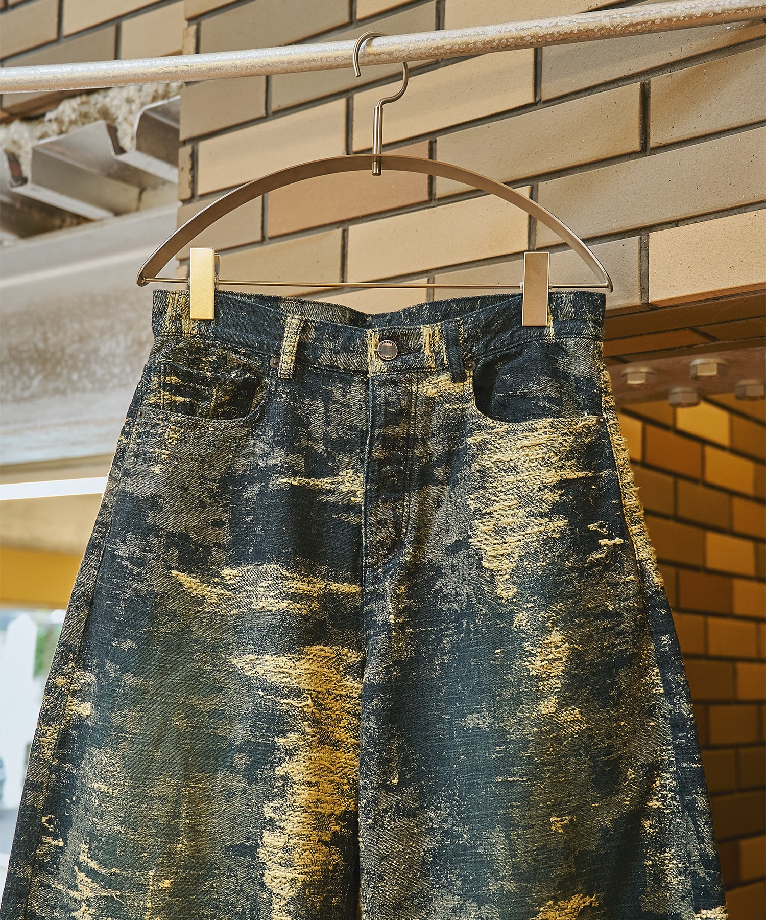 別注 DENIM CURVELEGPANTS TAAKK