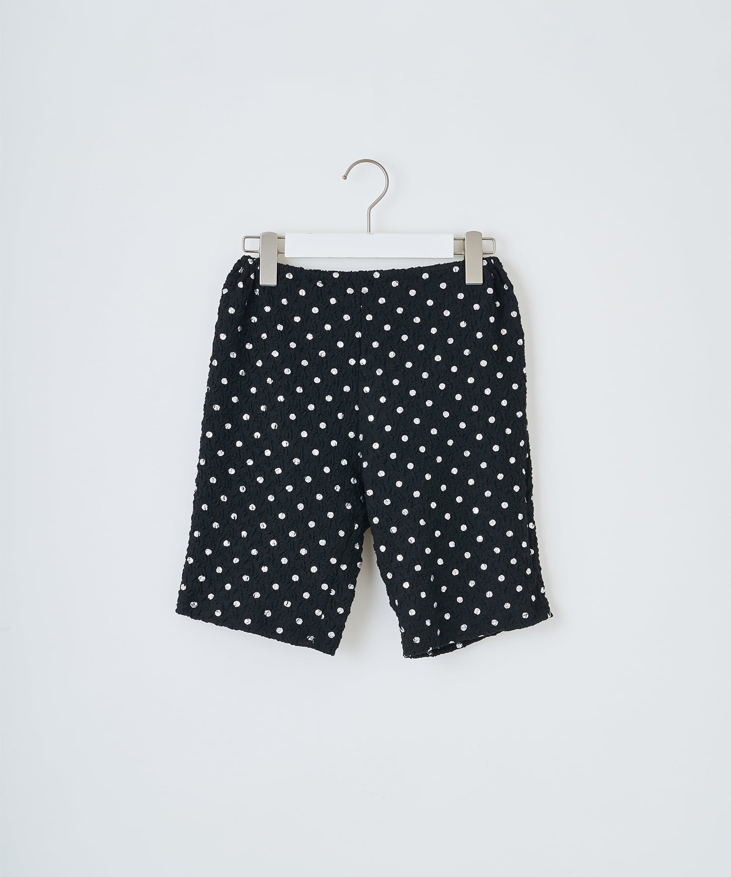 Polka dot print cycling shorts naokitomizuka