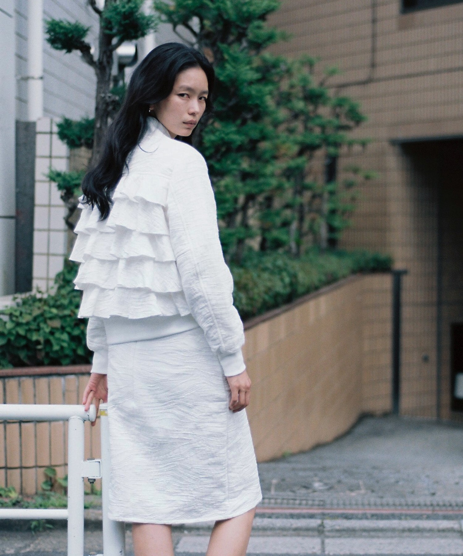 ZEBRA FRILL  MA1 JKT KOWGA