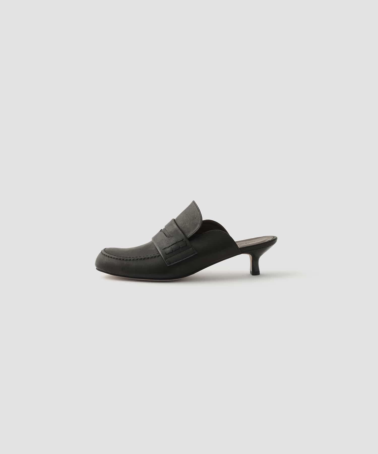 COW LEATHER LOAFER MULE JANE SMITH