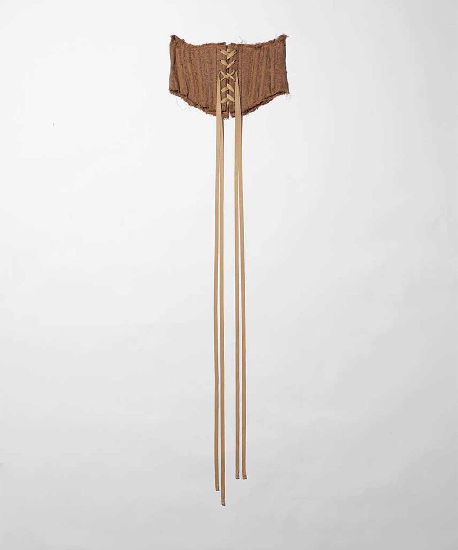 linen gaze corset mukcyen