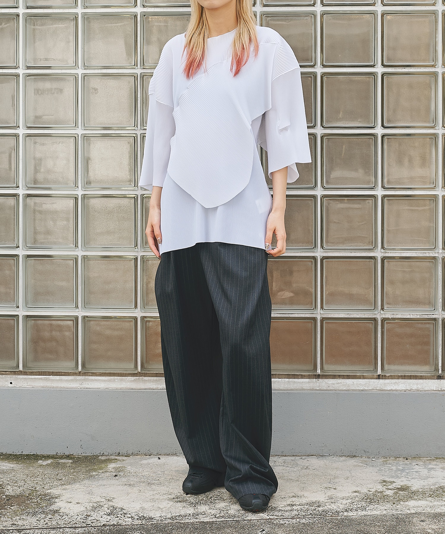 TODO WAVE RELAX TOP SHORT SLEEVE kotohayokozawa