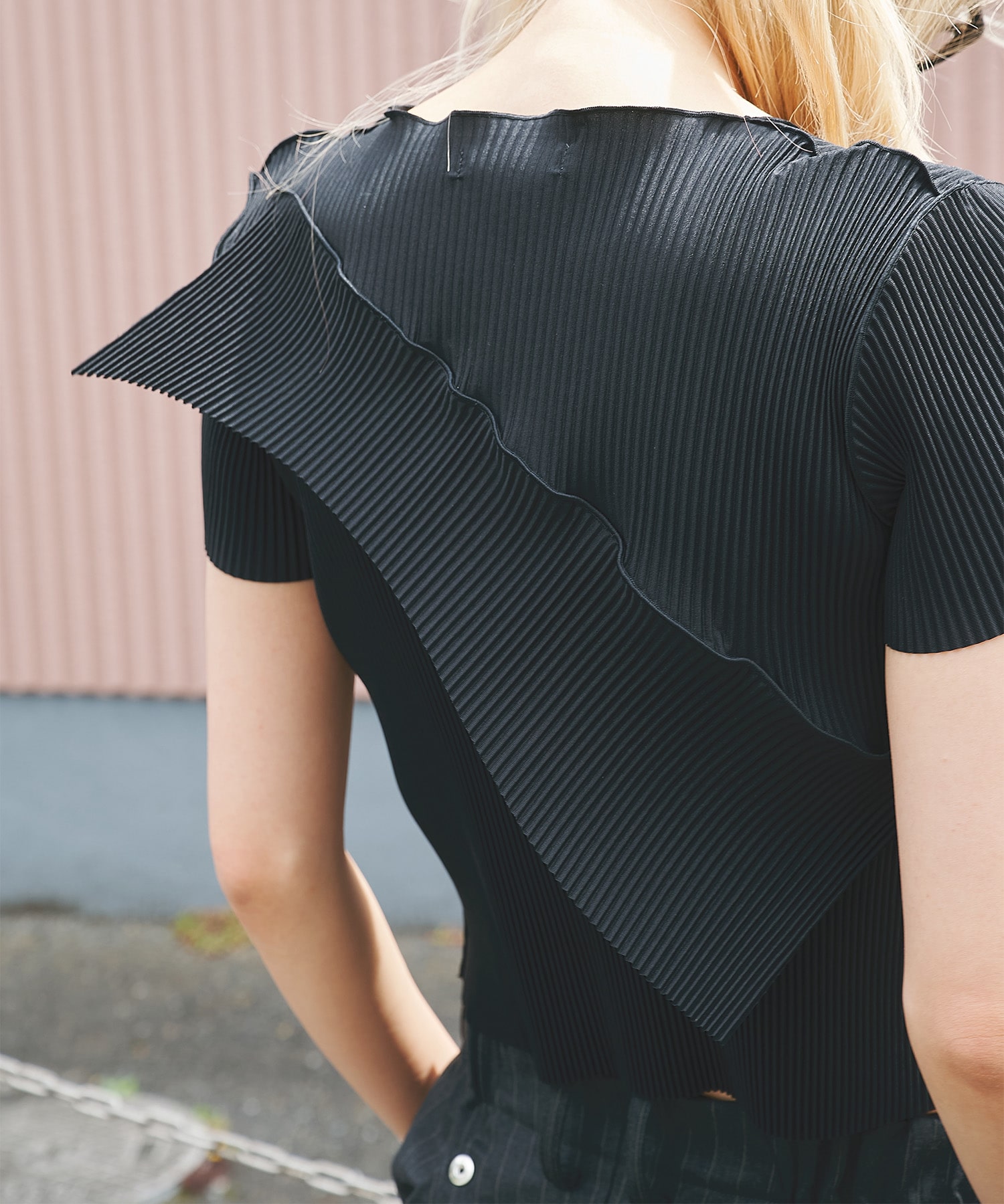 TODO WAVE TINY TOP SHORT SLEEVE kotohayokozawa