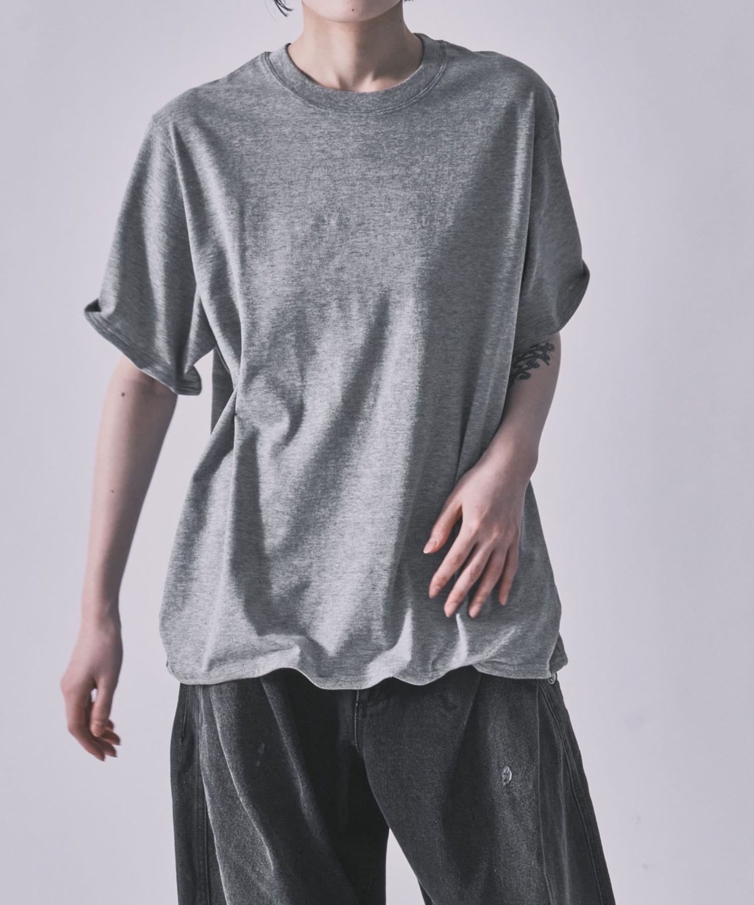 Raffy Gauze Wire Tee INSCRIRE