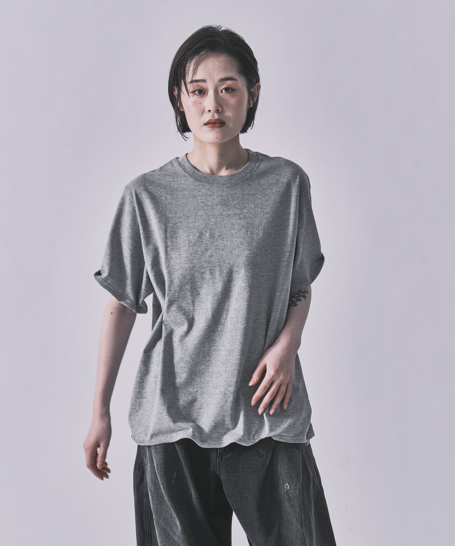 Raffy Gauze Wire Tee INSCRIRE