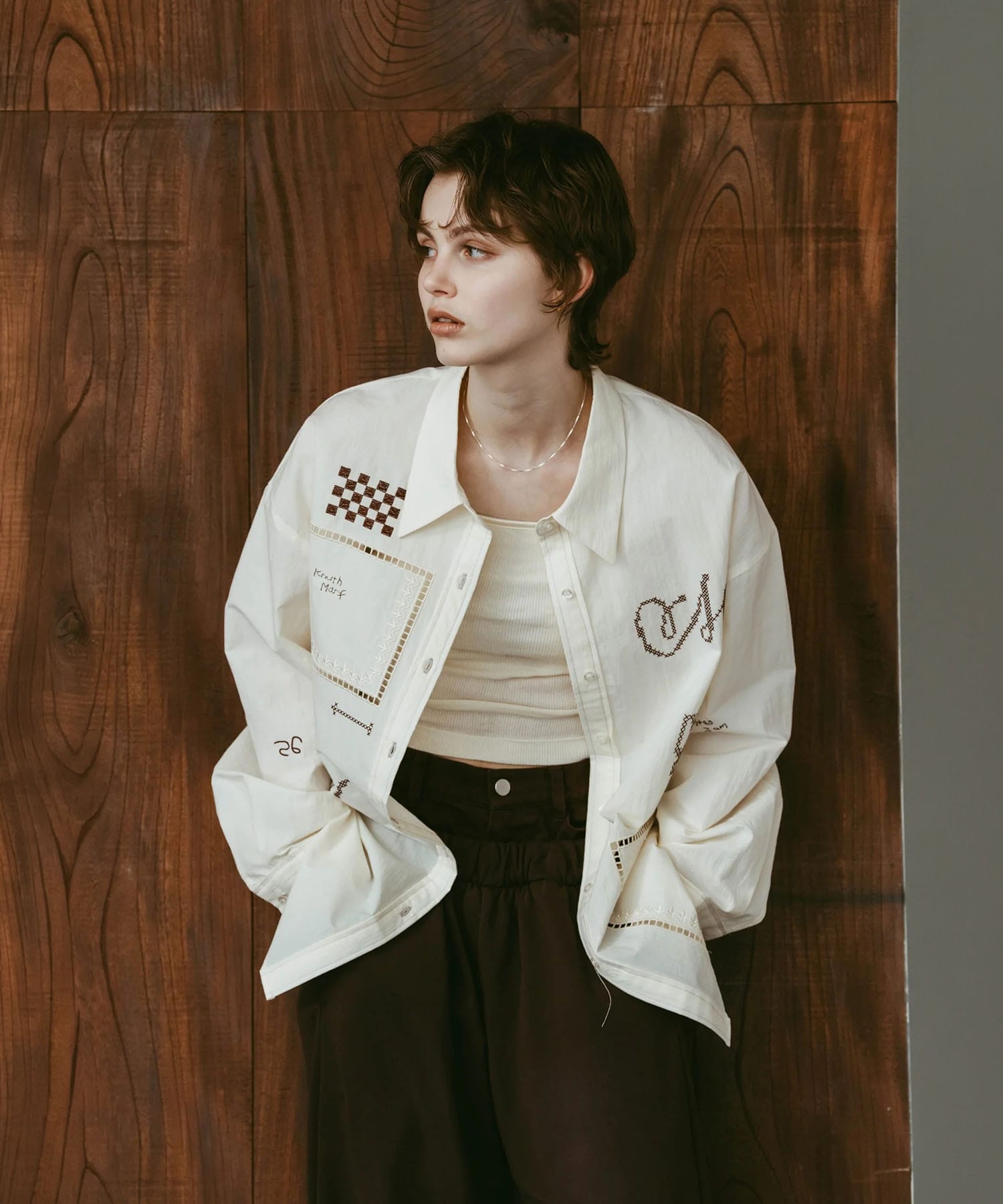 embroidered shirt(unisex) Knuth Marf