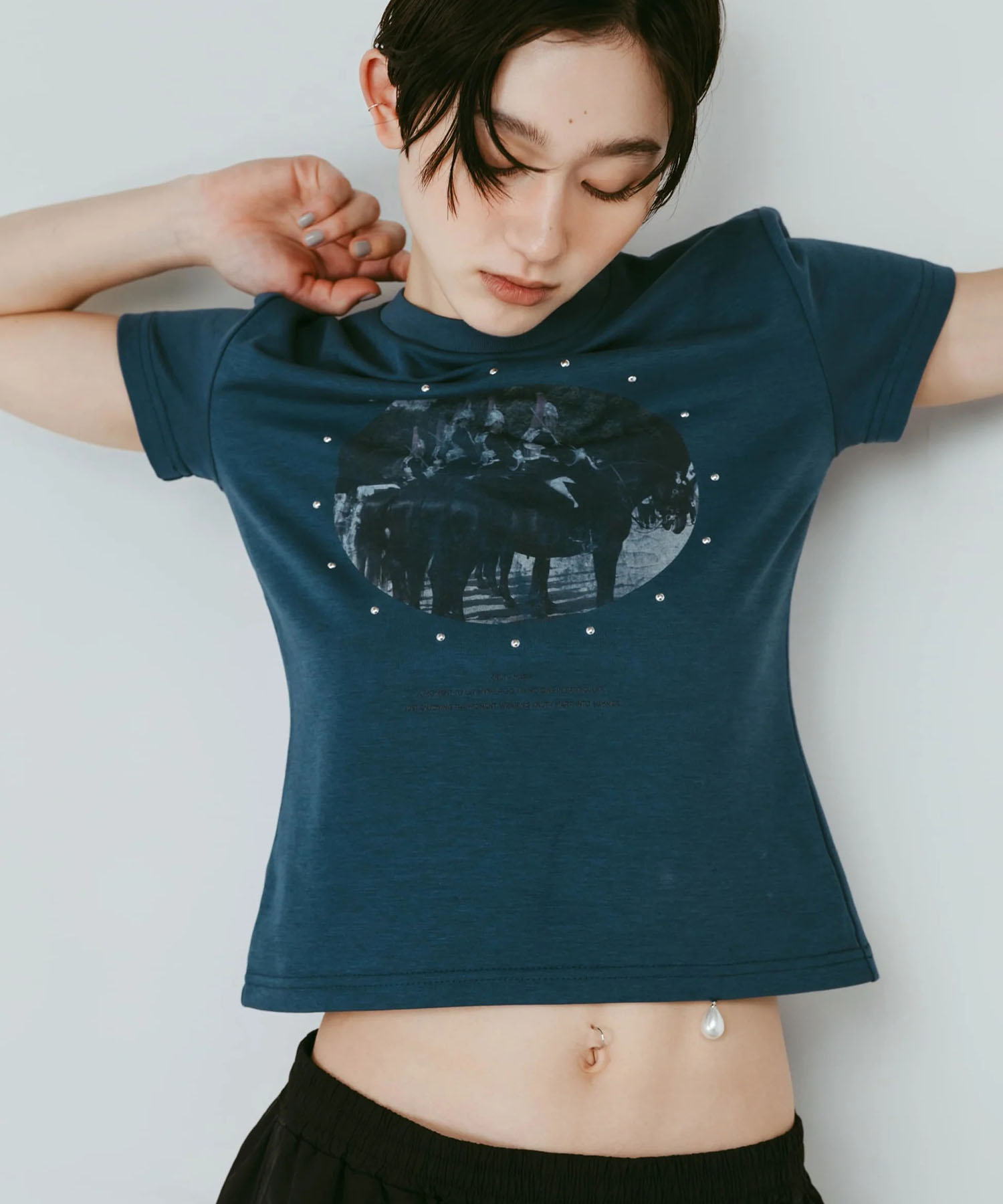 studded compact tee Knuth Marf