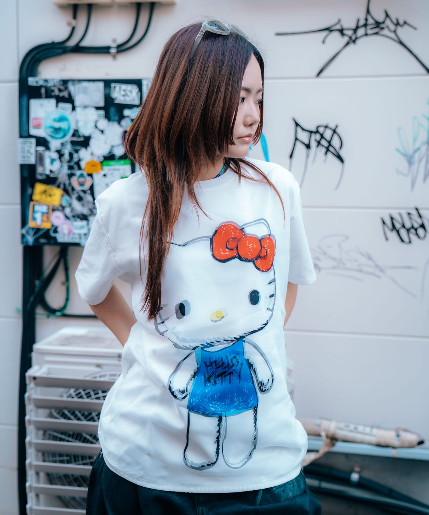 KITTY -クレヨン TRIPPY ART