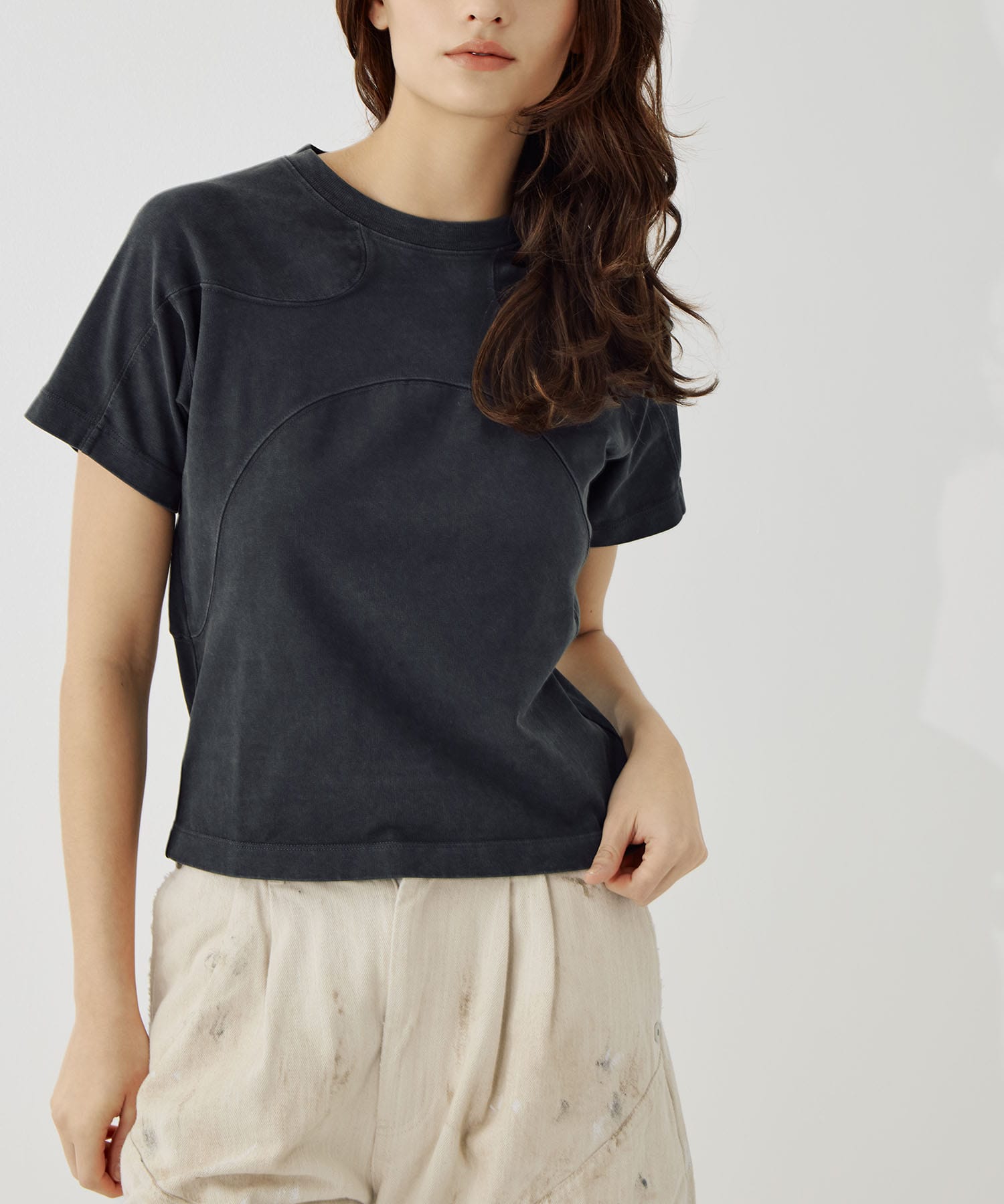 panel short sleeve tee CONZ