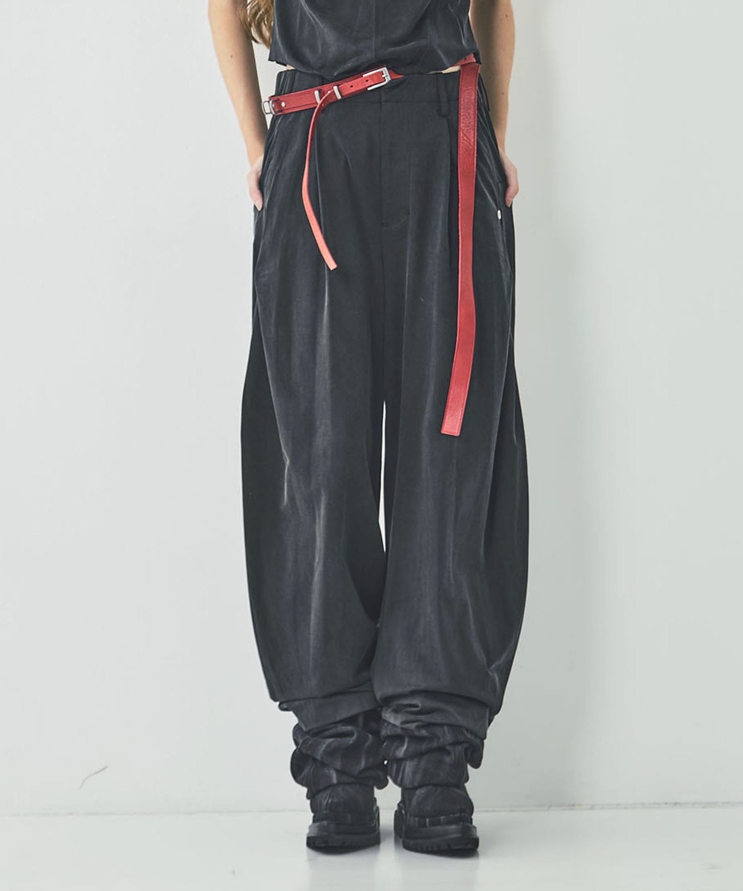 curve leg trousers cupra jersey CONZ