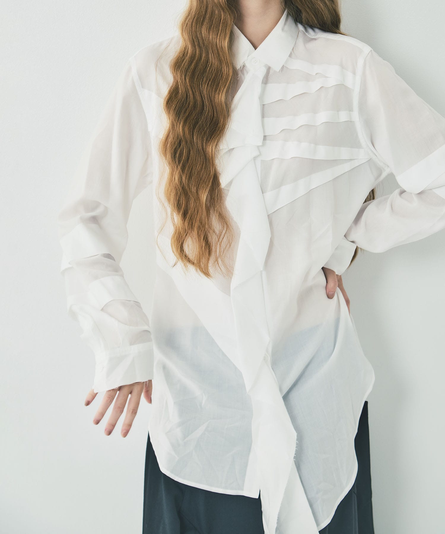 Rayon frill SH sulvam