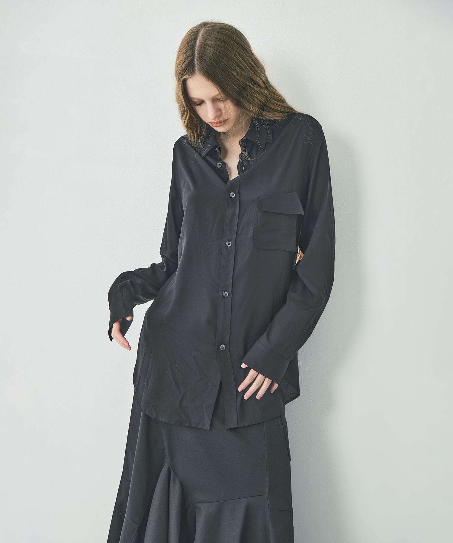 Rayon double collar SH sulvam