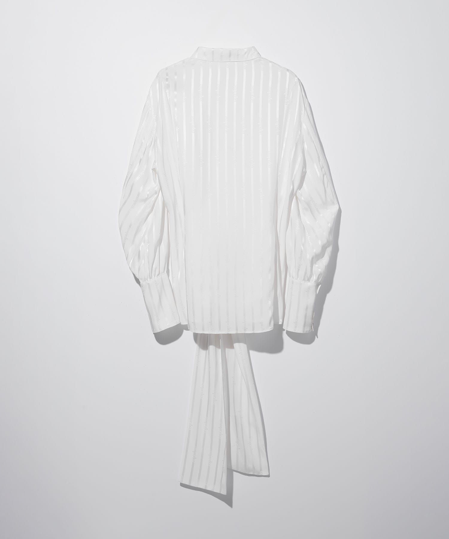 mukcyen jacquard stripe shirt mukcyen
