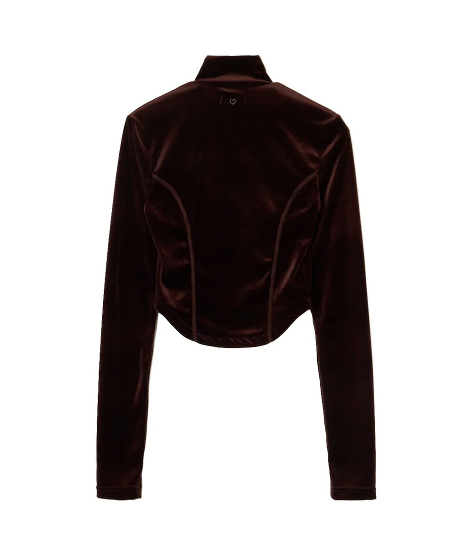Velvet Zipup Top BASICKS