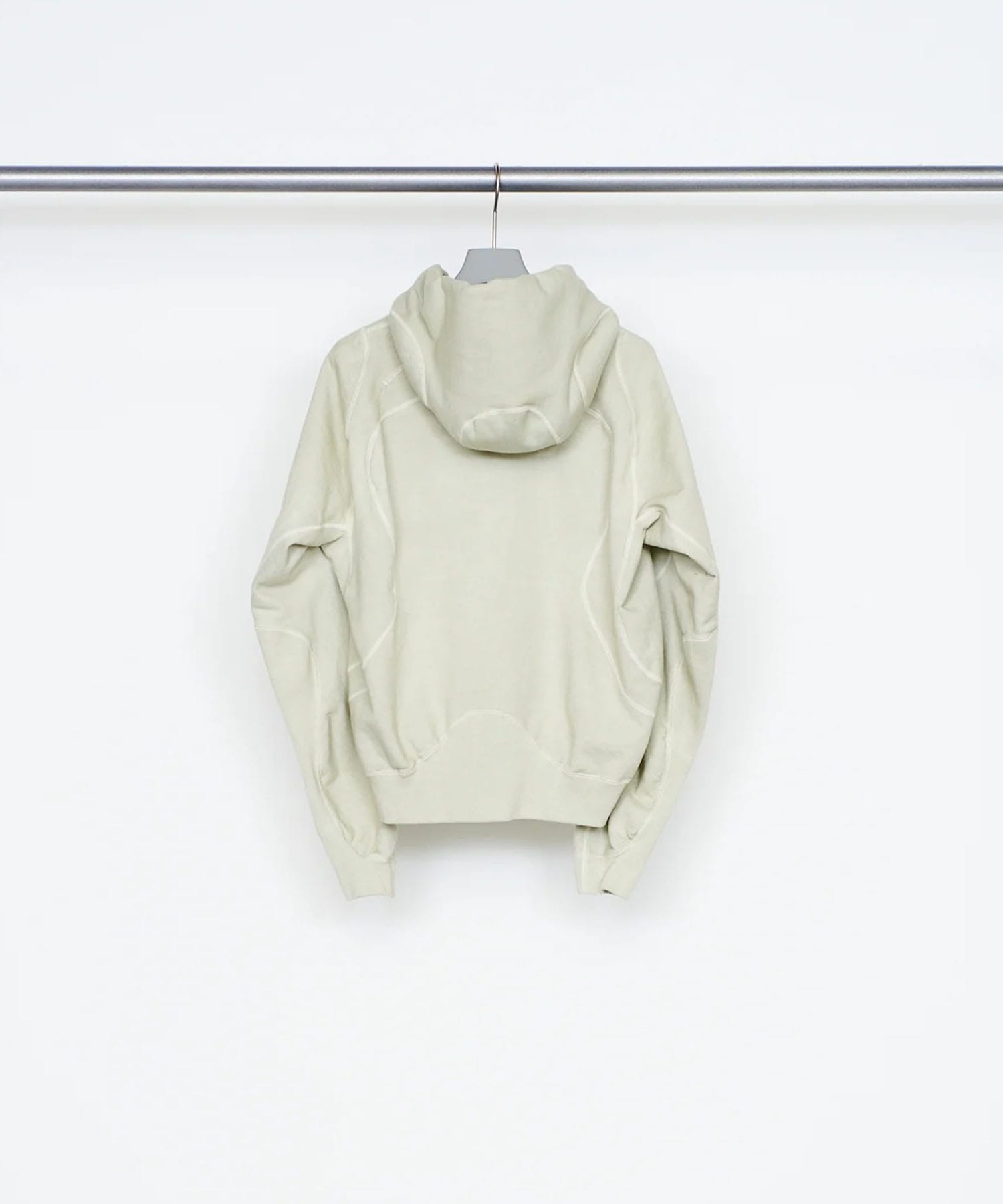 PANELED ZIP UP HOODIE 
