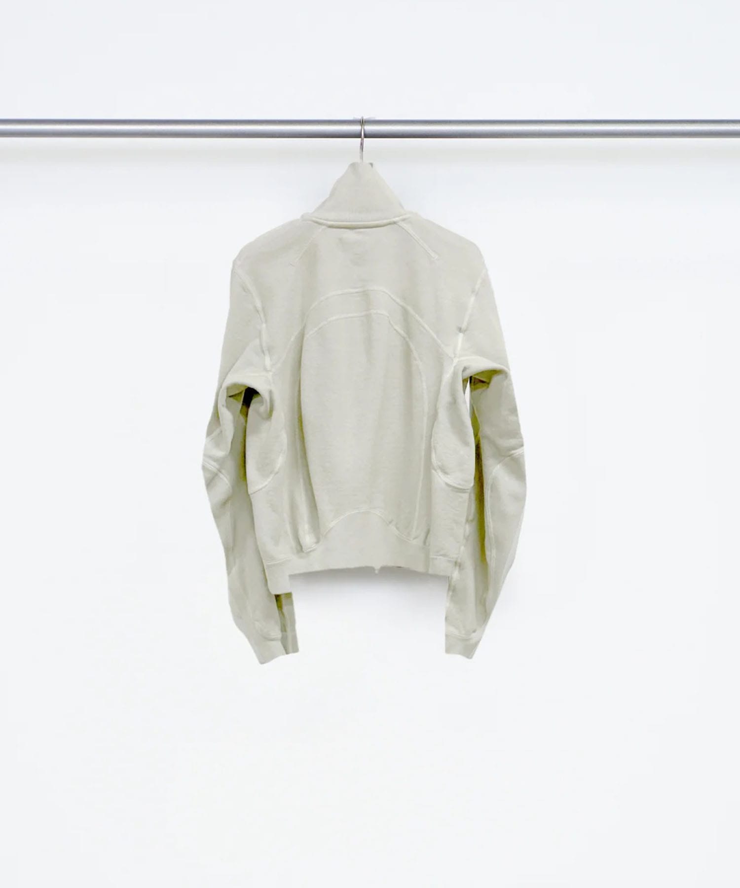 PANELED ZIP UP SWEAT SHIRT NVRFRGT