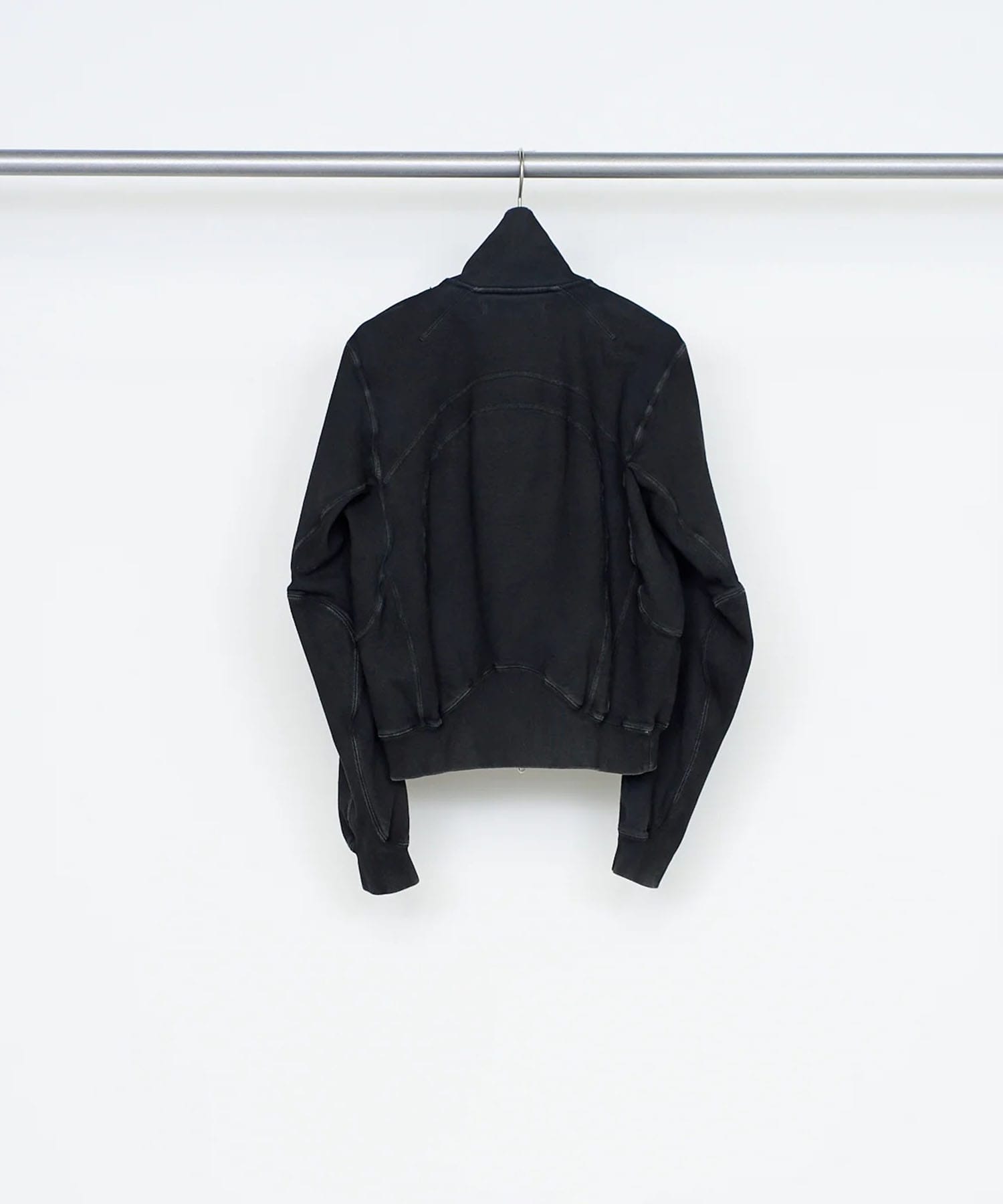 PANELED ZIP UP SWEAT SHIRT NVRFRGT