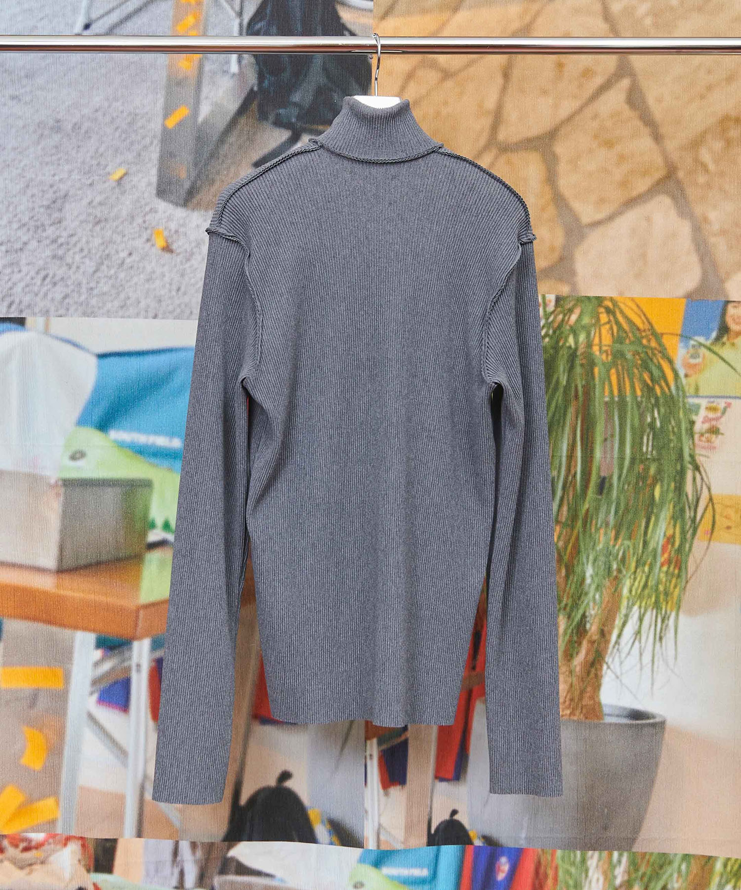 CRISP HALF-ZIP TOP kotohayokozawa