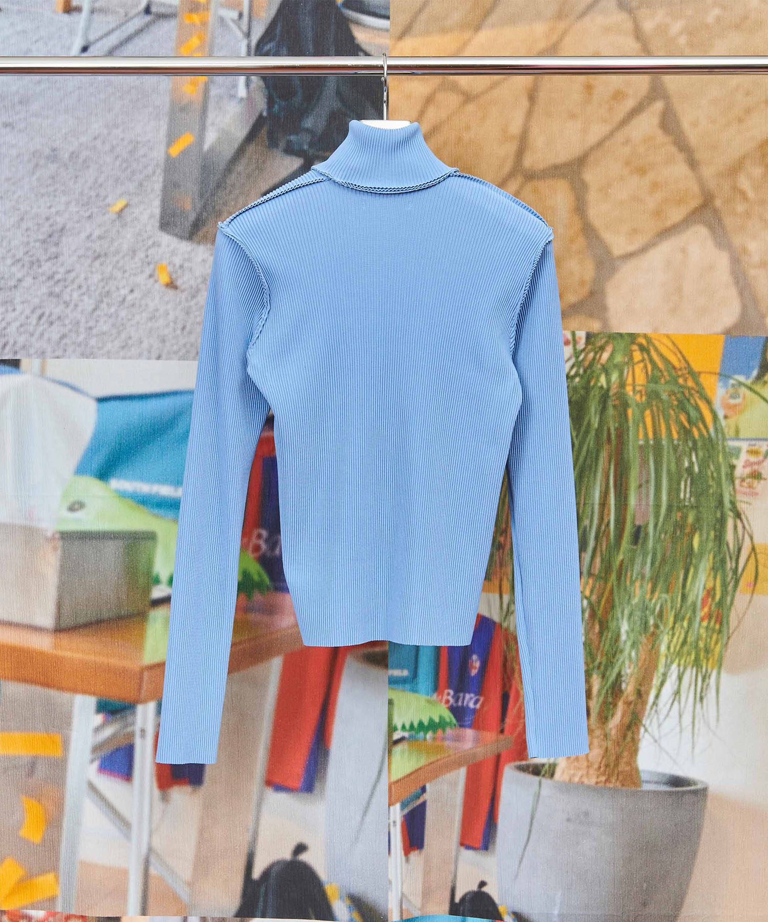 CRISP HALF-ZIP TOP kotohayokozawa