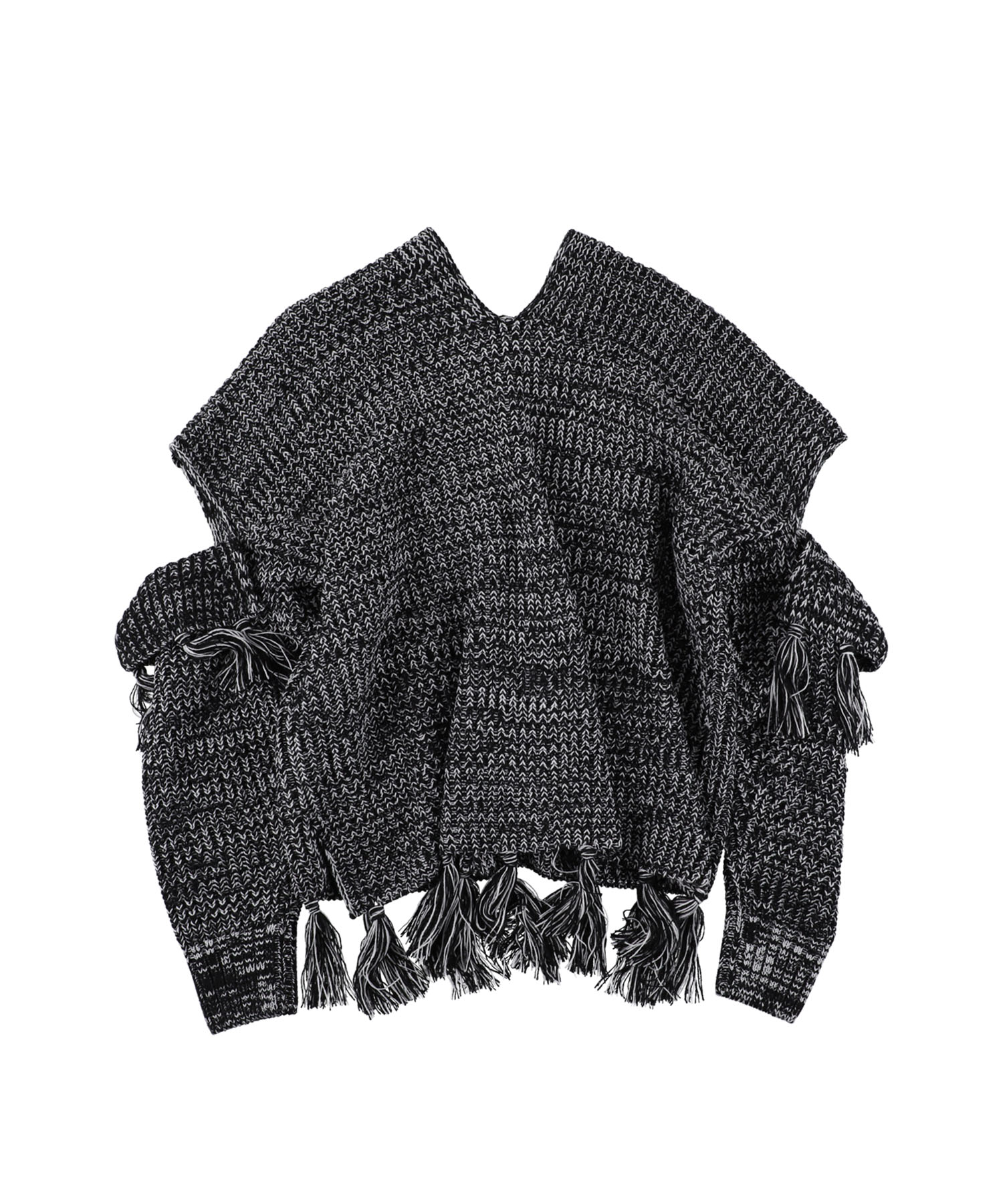 Fringe knit sulvam