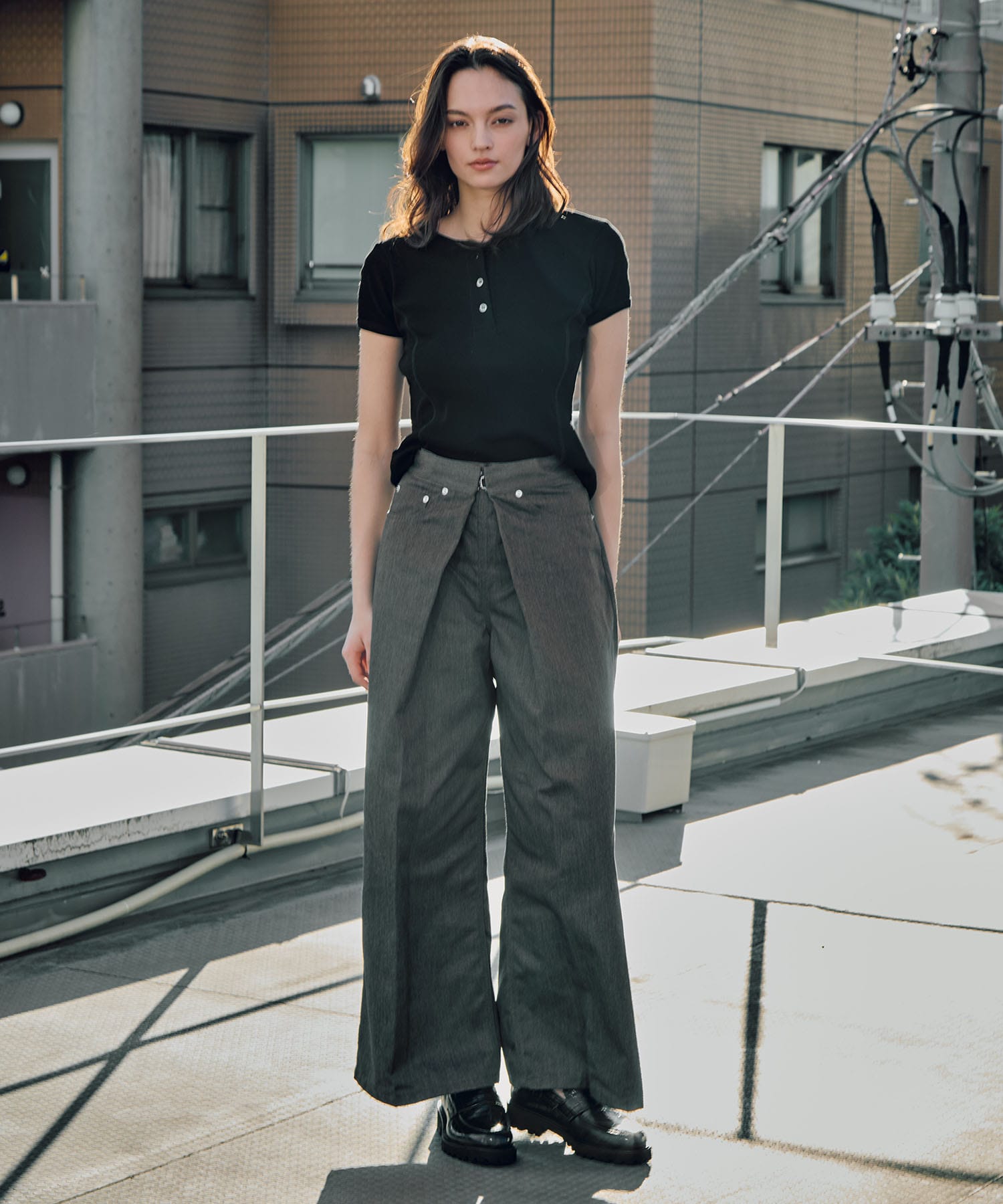 別注T/C　TWILL WIDE PANTS JOHN LAWRENCE SULLIVANW