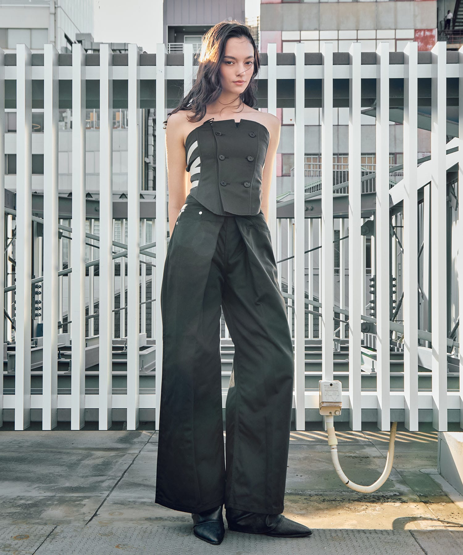 別注T/C　TWILL WIDE PANTS JOHN LAWRENCE SULLIVANW