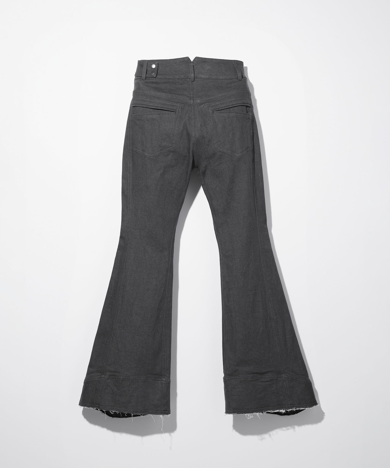 flare denim pants mukcyen