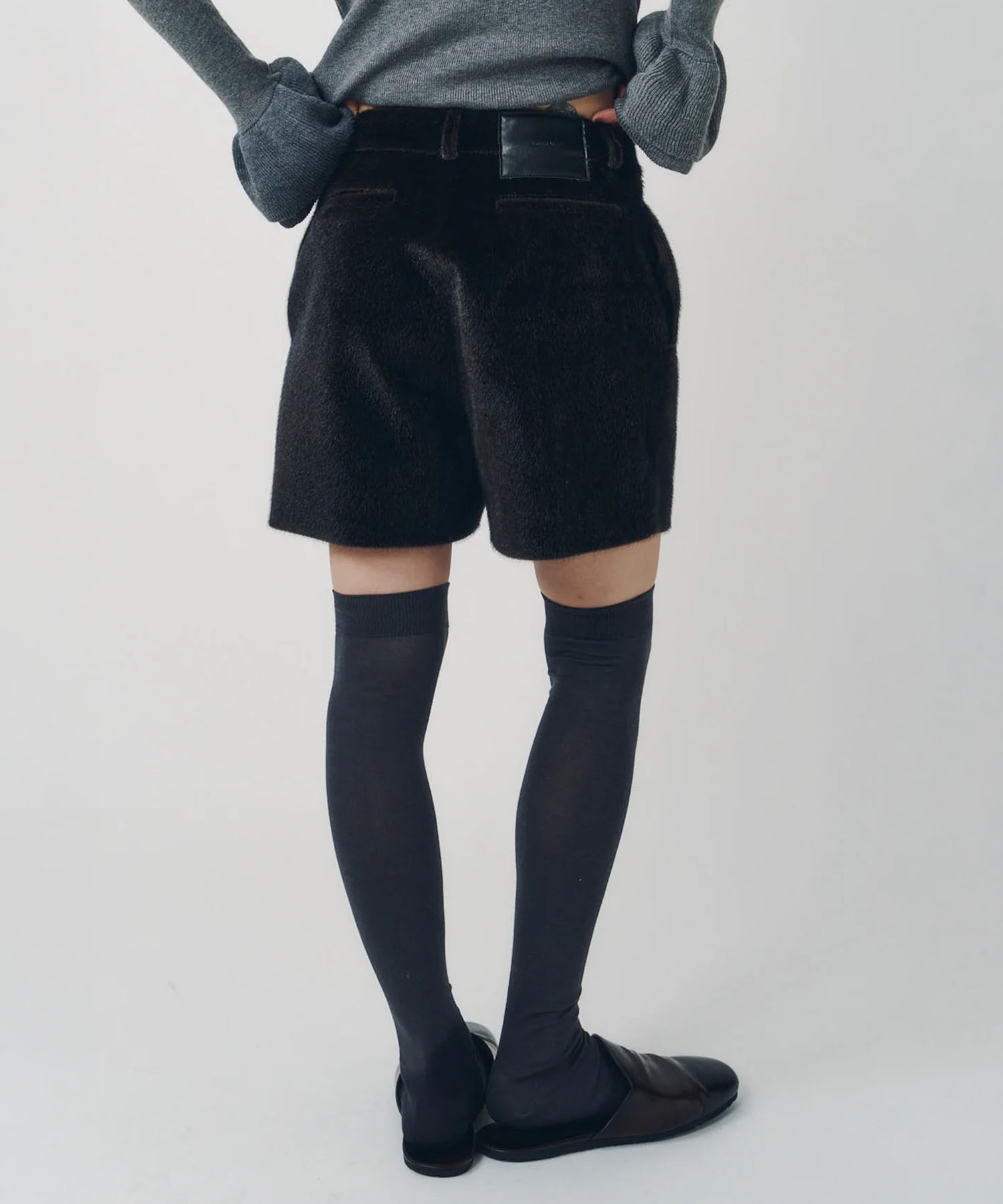 pony-like short pants/darkbrown Knuth Marf