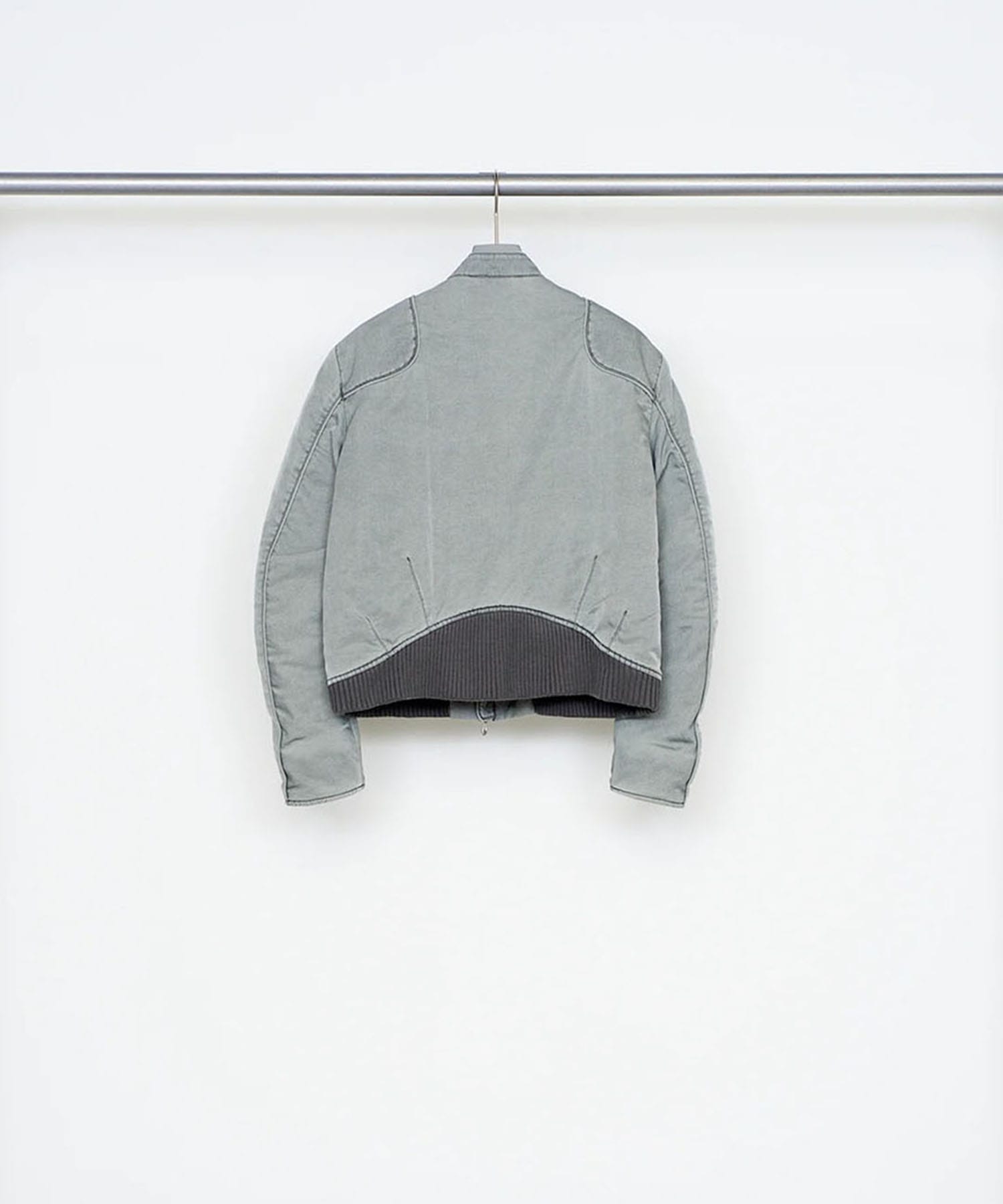 PANELLED PADDED MOTO JACKET NVRFRGT