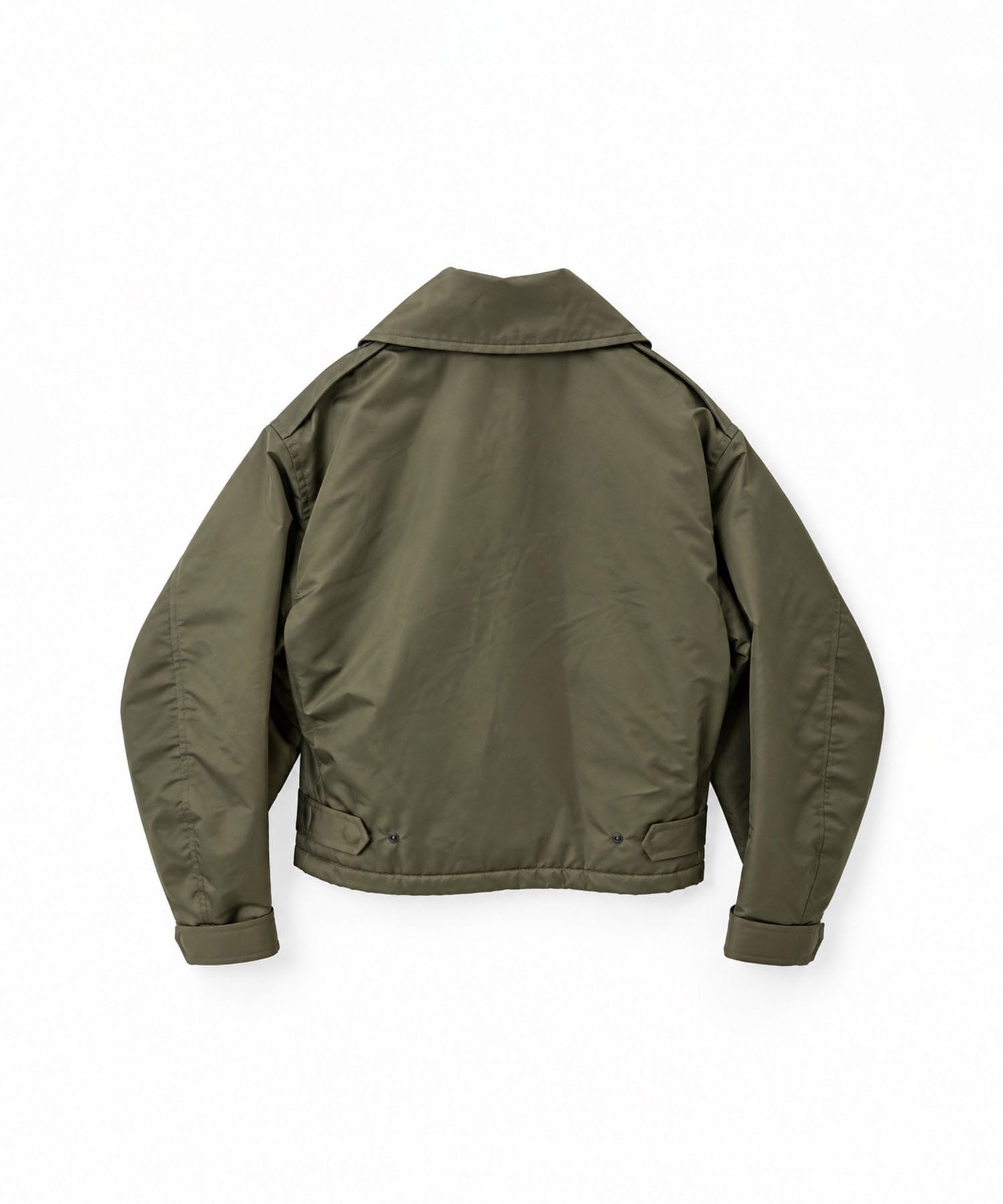 WATERPROOF NYLON COTTON BOMBER JACKET ANTHEM A