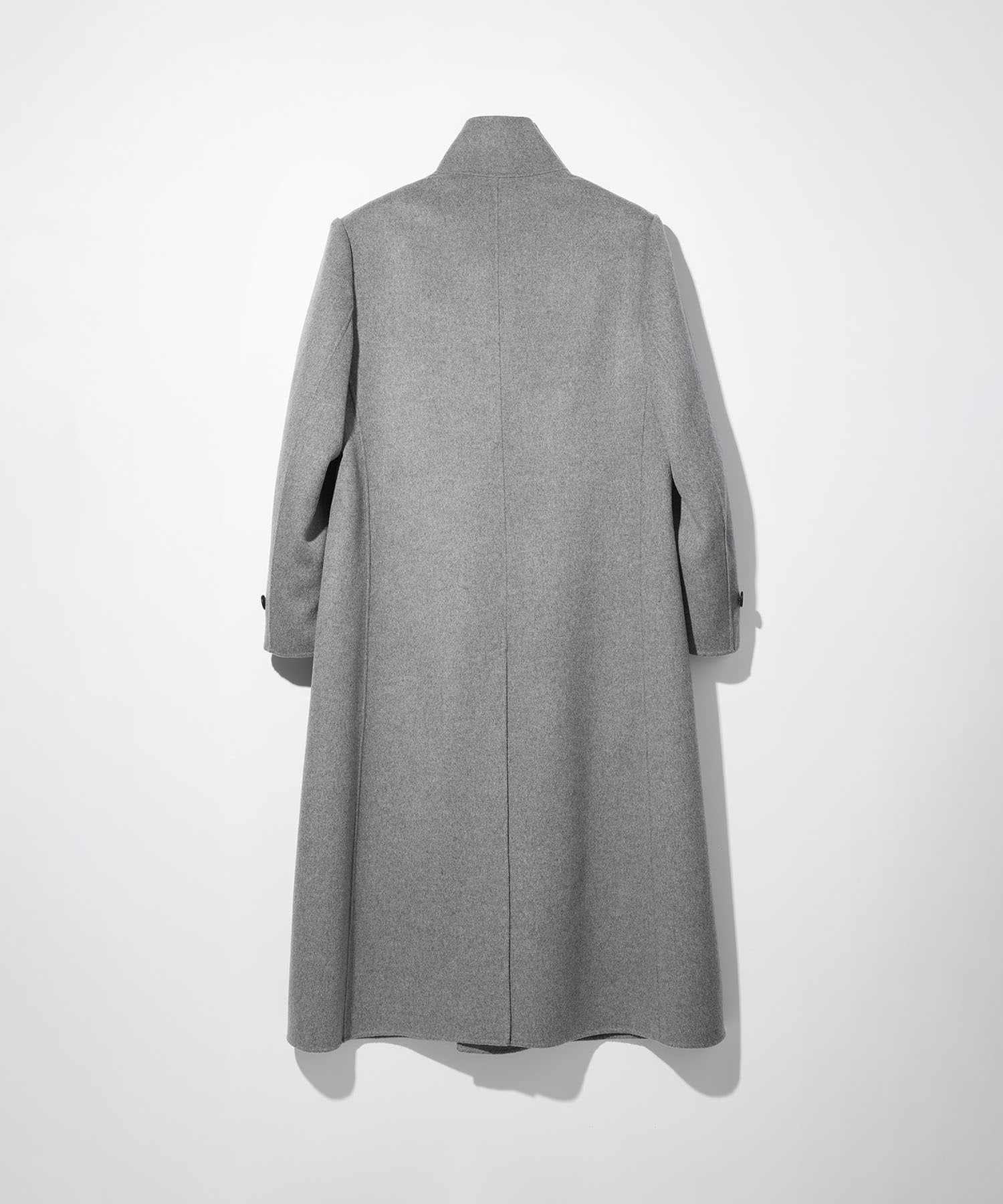 wool cashmere river coat mukcyen