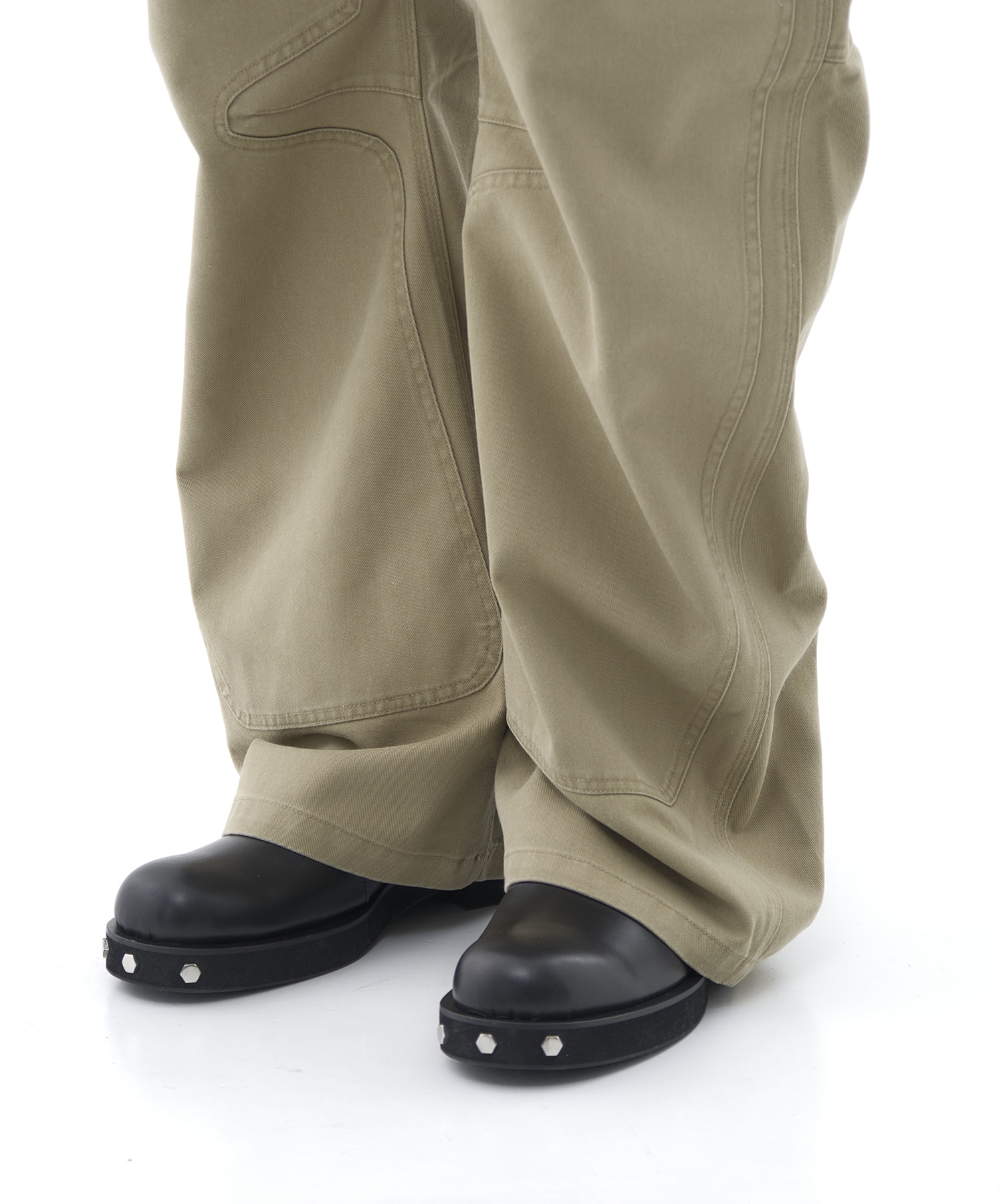 Dickies×CONZ DOUBLE KNEE CURVED LEG PANTS CONZ