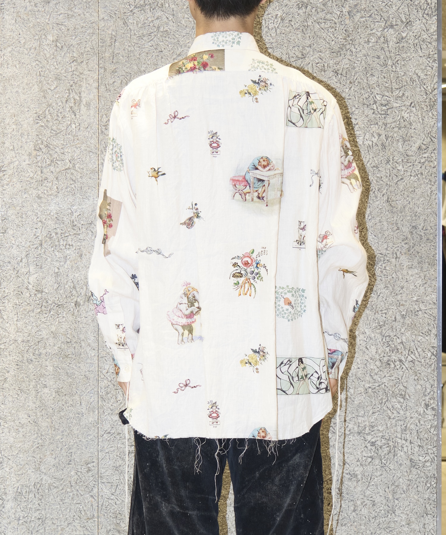 LINEN BASIC SHIRT Midorikawa