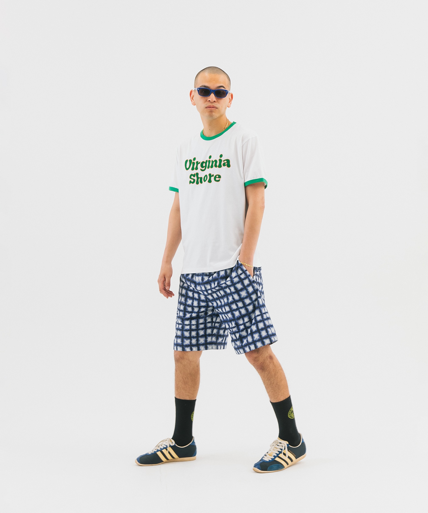 Virginia Shore Ringer Tee WOKE EDGE