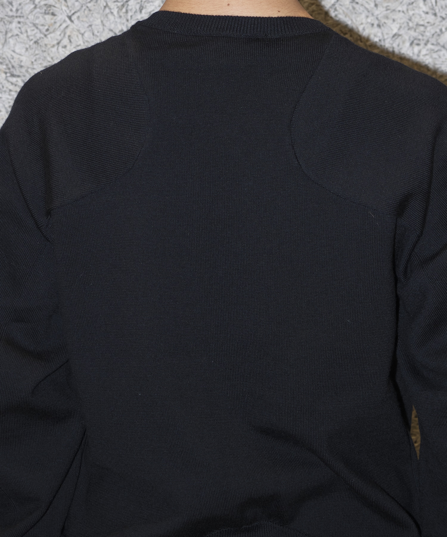 DOUBLE LAYERD SWEATER NVRFRGT