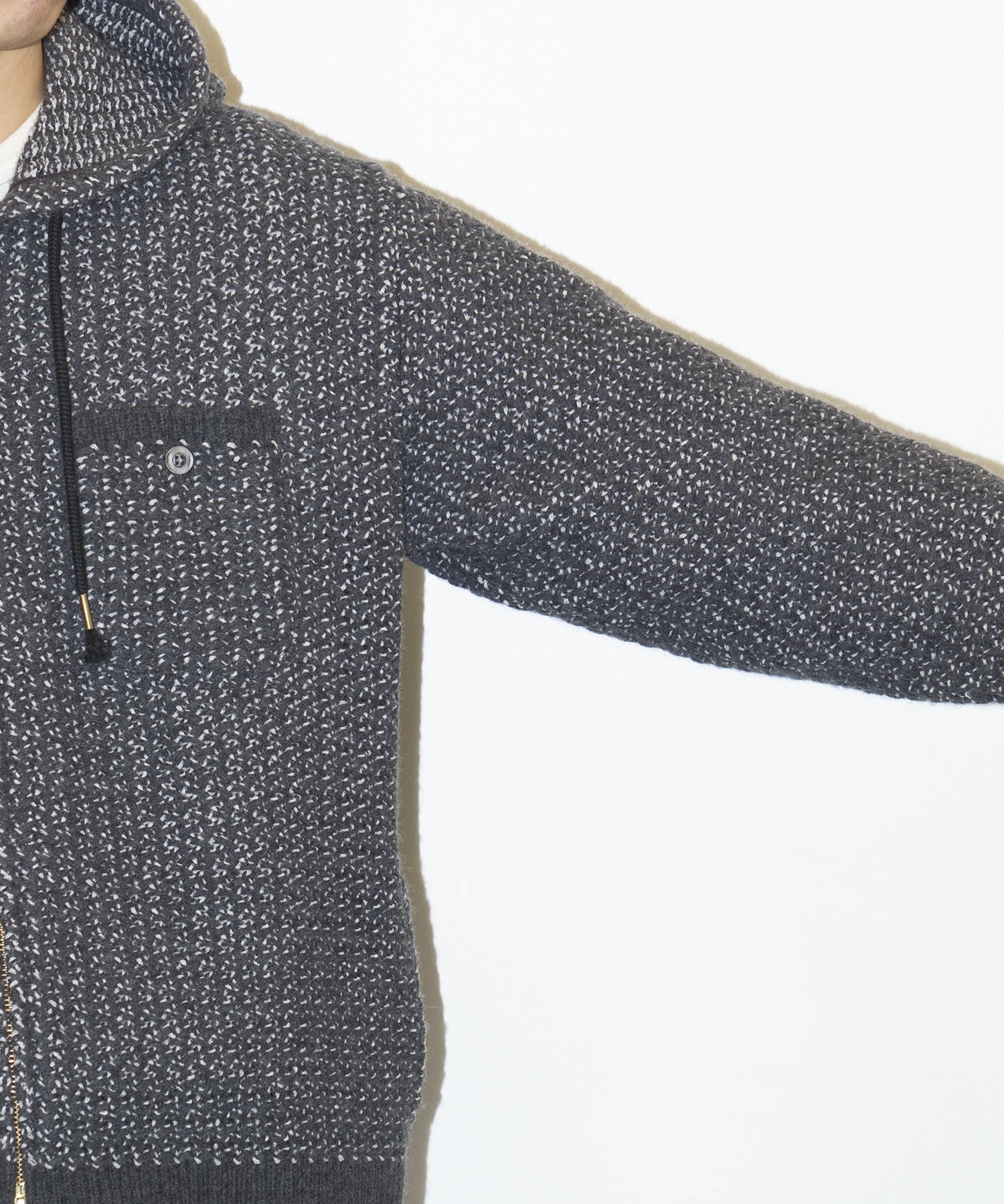 TRIBE WEAVING HOODIE STEAF