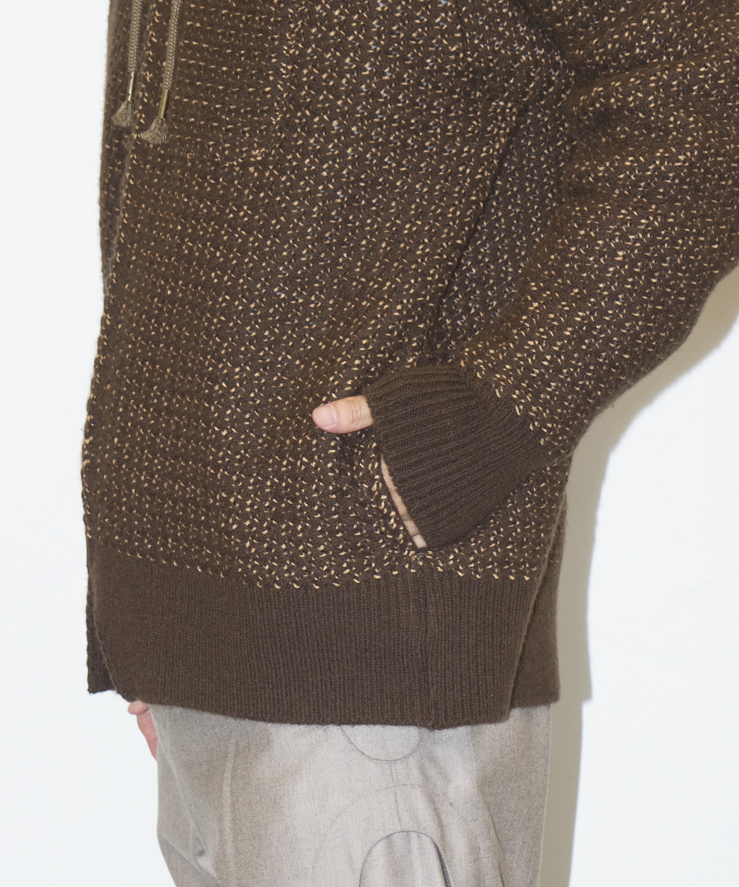 TRIBE WEAVING HOODIE STEAF