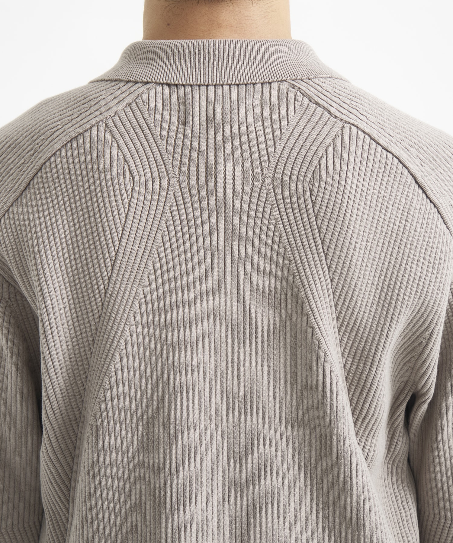 RIBBED SHIRT CARDIGAN CONZ