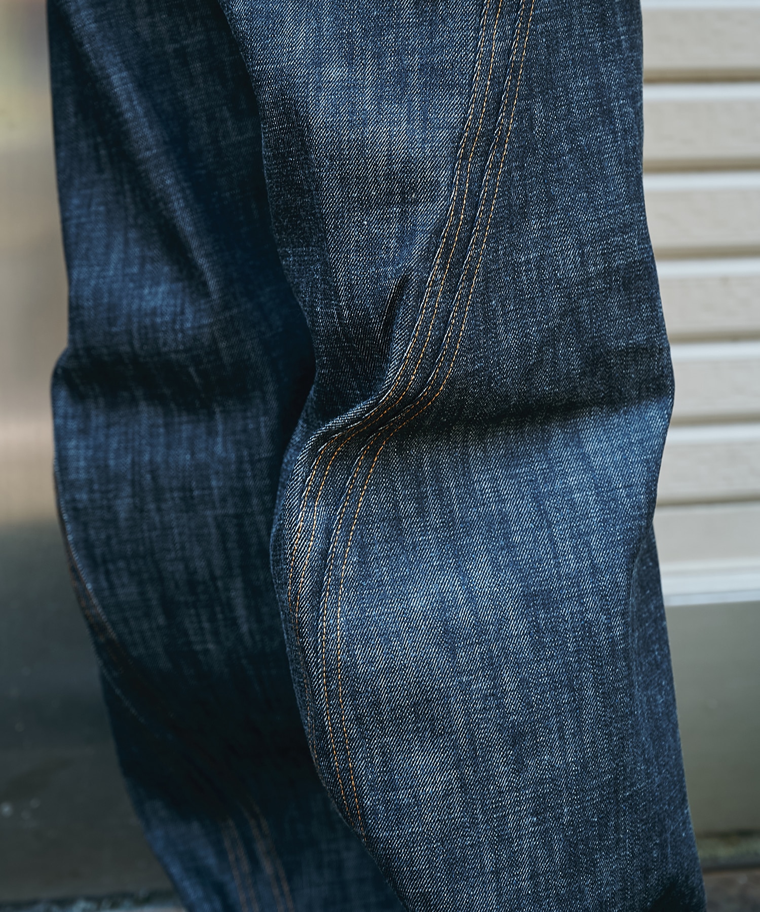 3D TWISTED WIDE LEG JEANS NVRFRGT