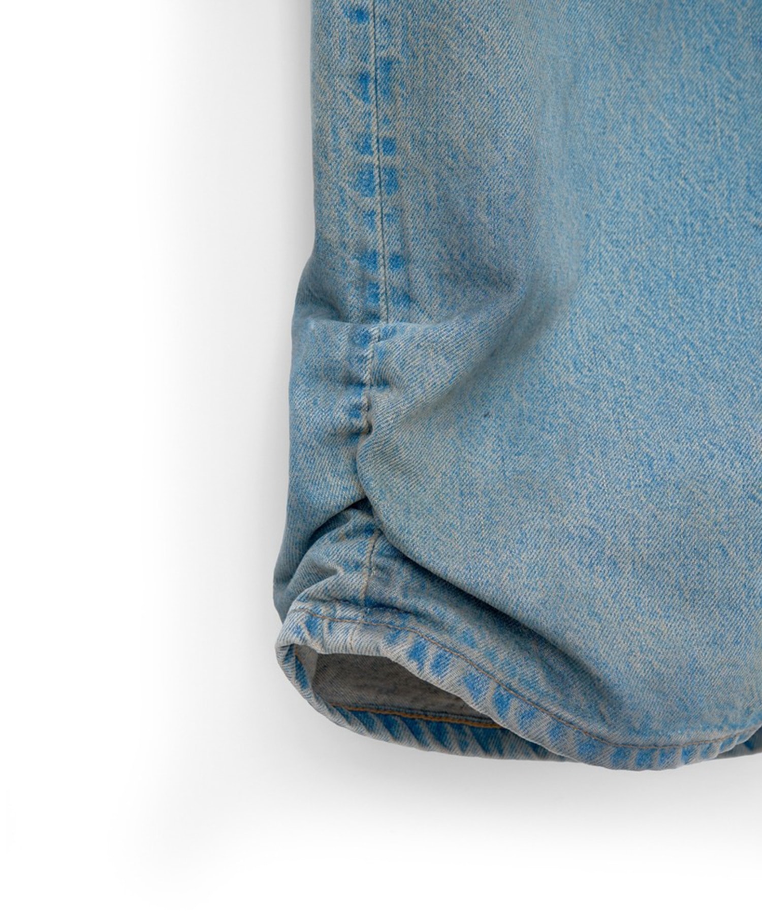 FRESH MAN DENIM WIDE PANTS by EDWIN USED refomed