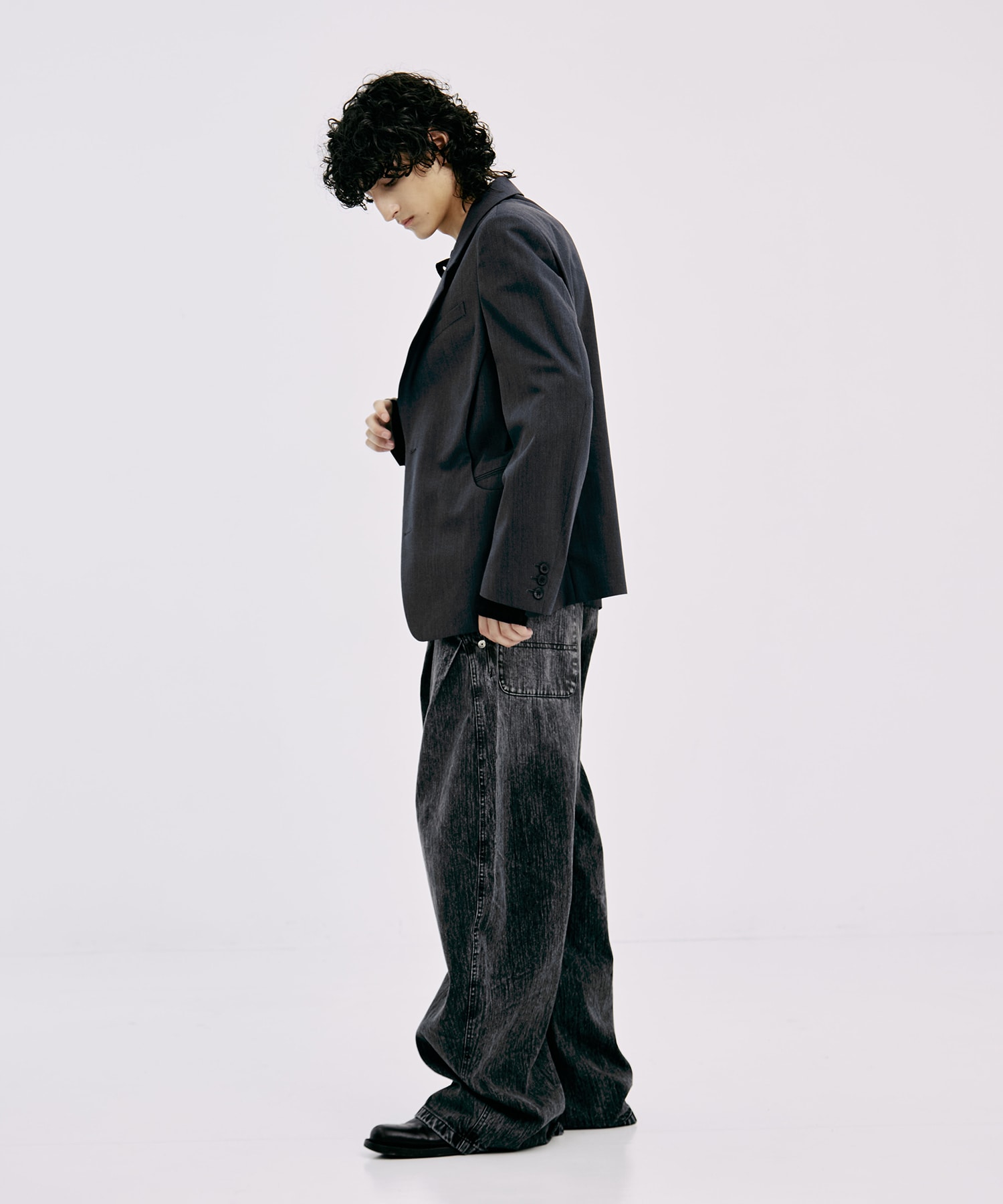 COLOR DYED SLAB CRVED DENIM CONZ