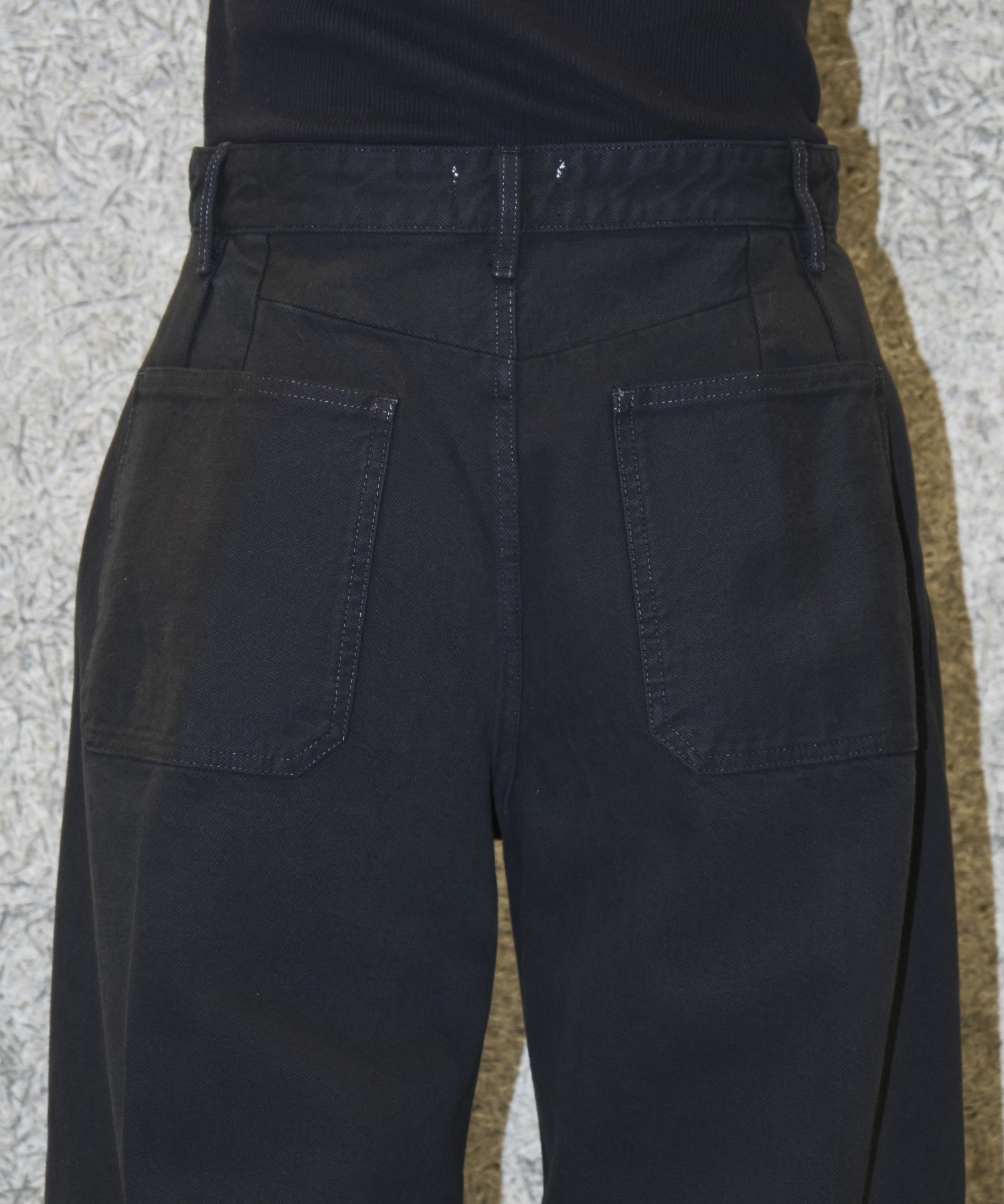 HAKAMA JEAN TROUSERS(W28 BLACK): TANAKA: MENS｜CONZ ONLINE STORE