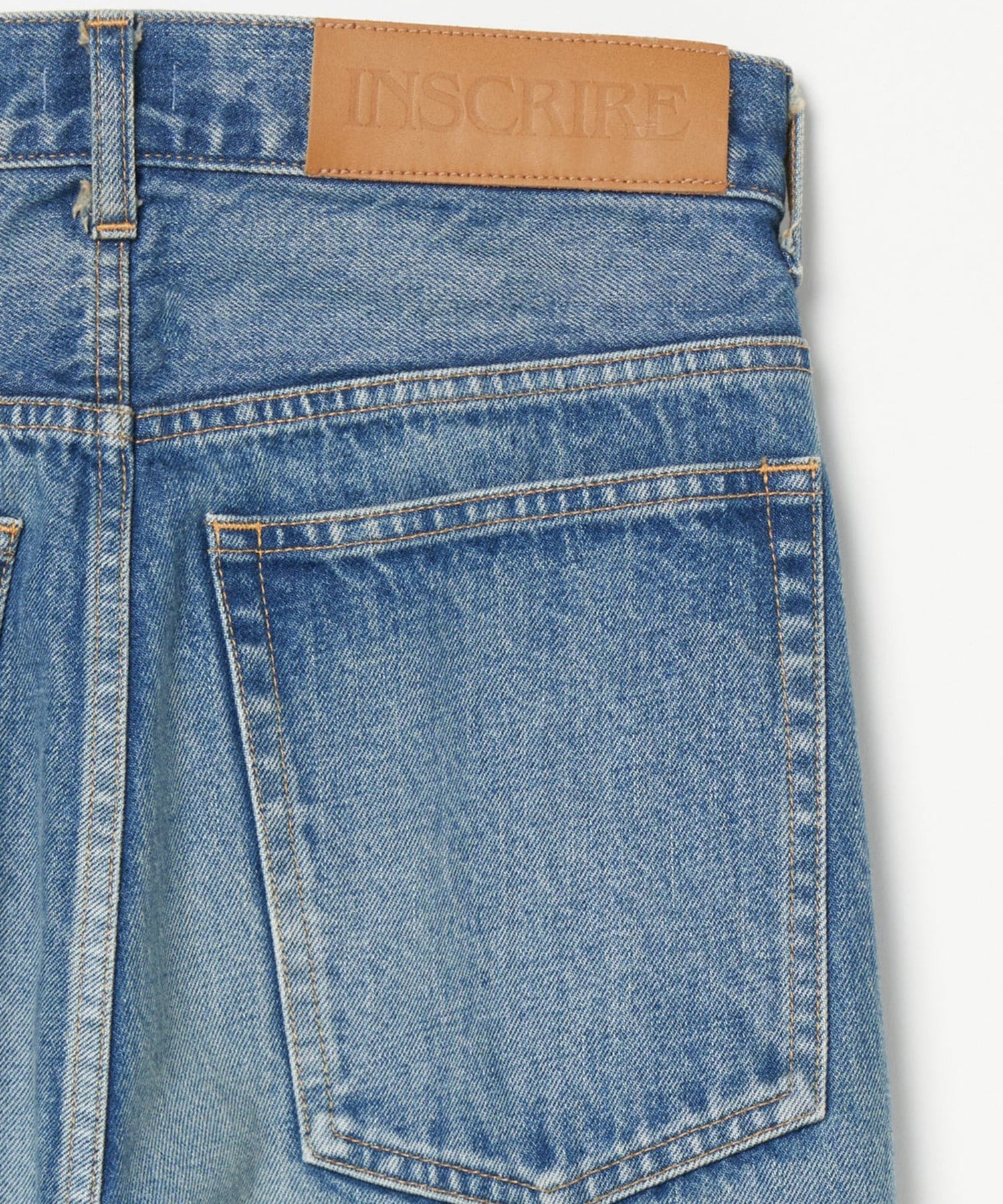 Hybride Sweat Denim Pants INSCRIRE